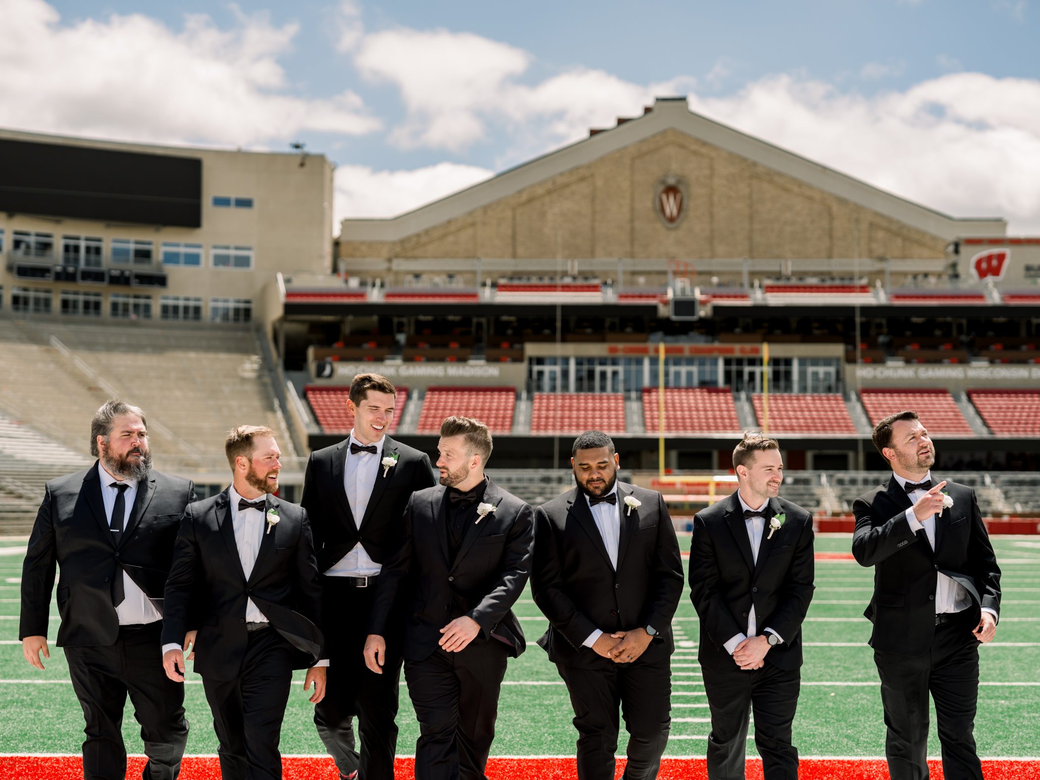 Camp Randall Champions Club Wedding Photographers Camp Randall Champions Club Wedding Photographers