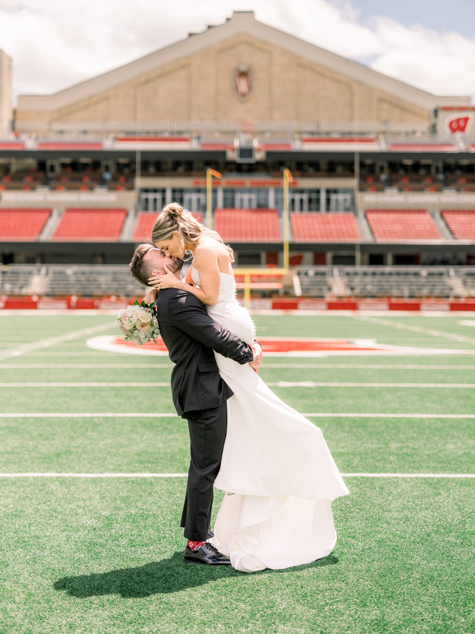 Camp Randall Champions Club Wedding Photographers Camp Randall Champions Club Wedding Photographers