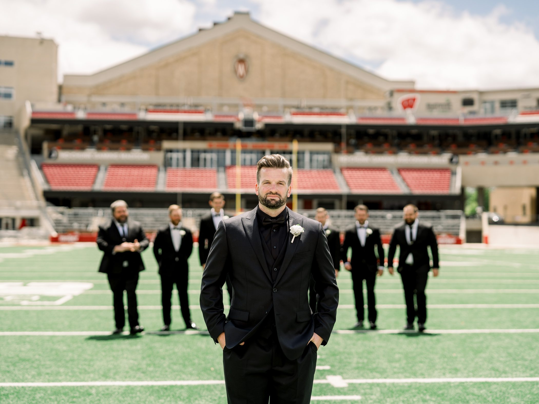 Camp Randall Champions Club Wedding Photographers Camp Randall Champions Club Wedding Photographers
