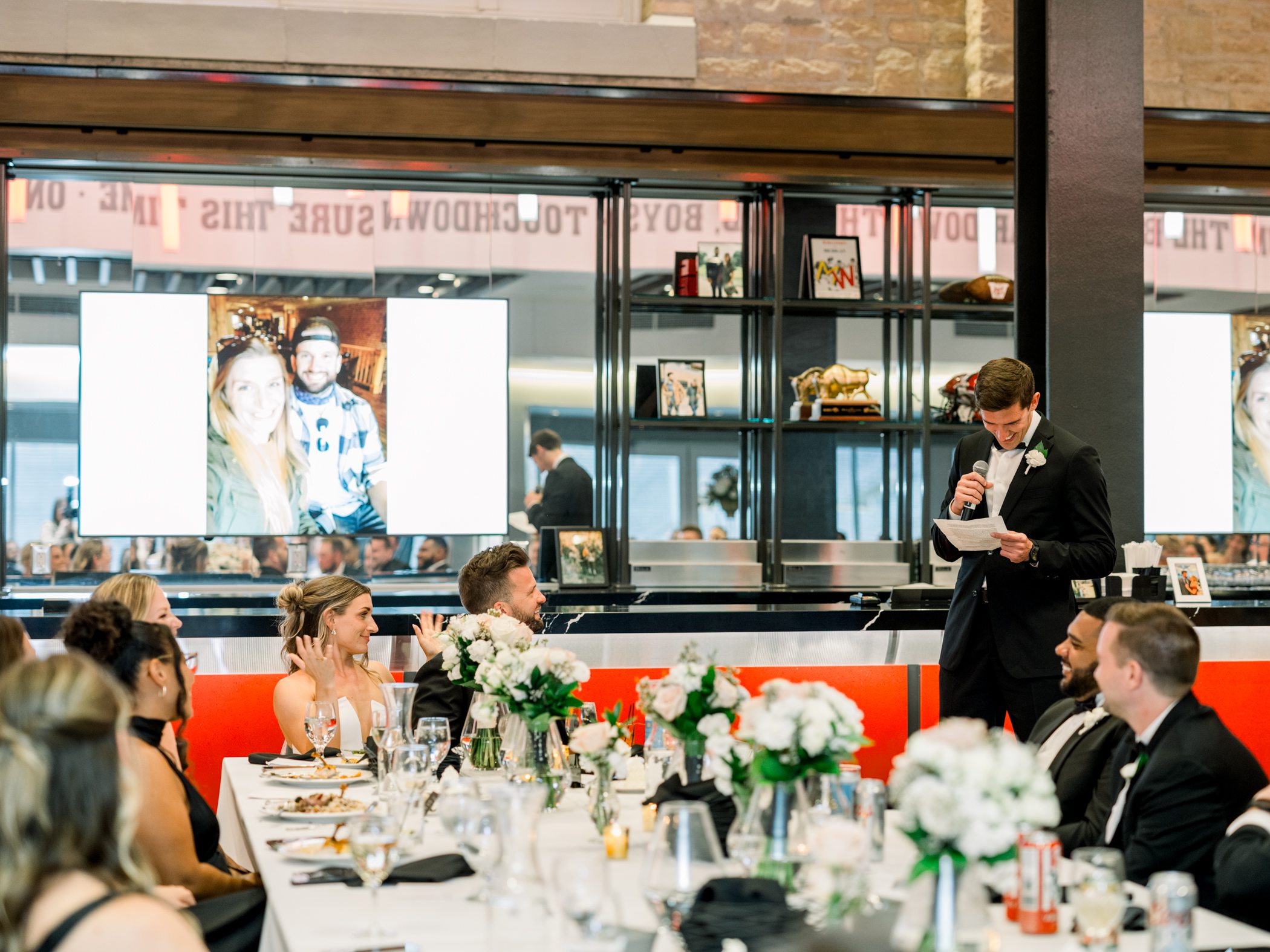 Camp Randall Champions Club Wedding Photographers Camp Randall Champions Club Wedding Photographers