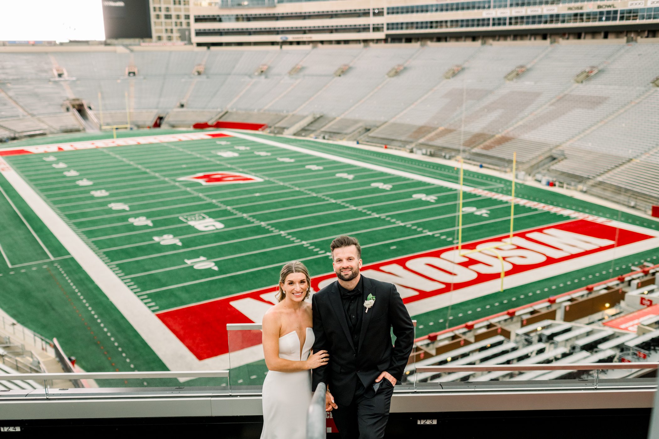 Camp Randall Champions Club Wedding Photographers Camp Randall Champions Club Wedding Photographers