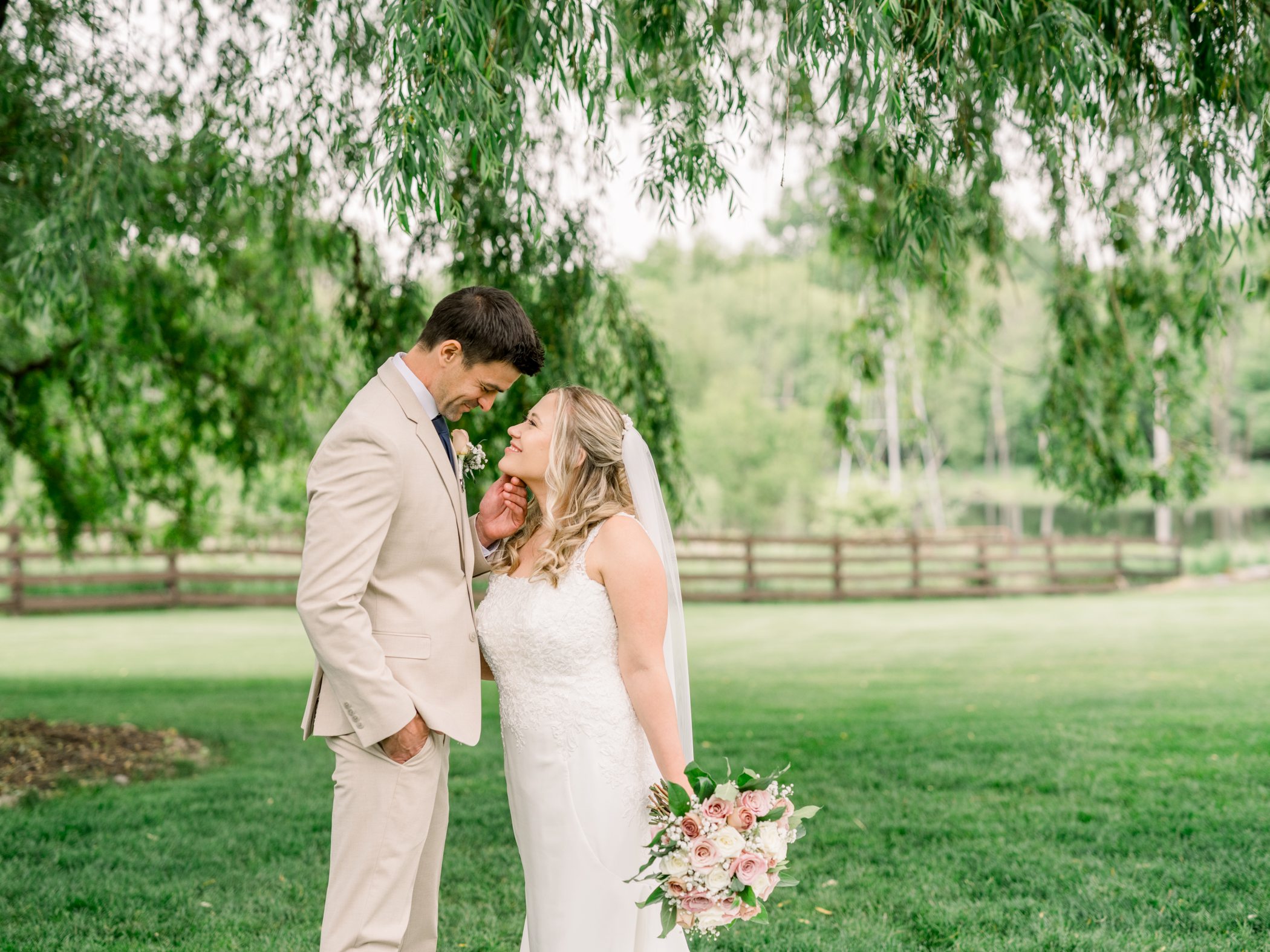 Harvest Moon Pond Wedding Day - Poynette, WI Harvest Moon Pond Wedding Day - Poynette, WI