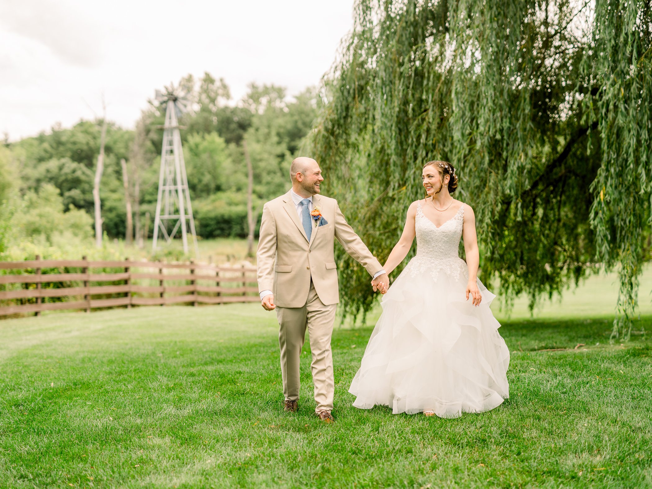 Harvest Moon Pond Summer Wedding