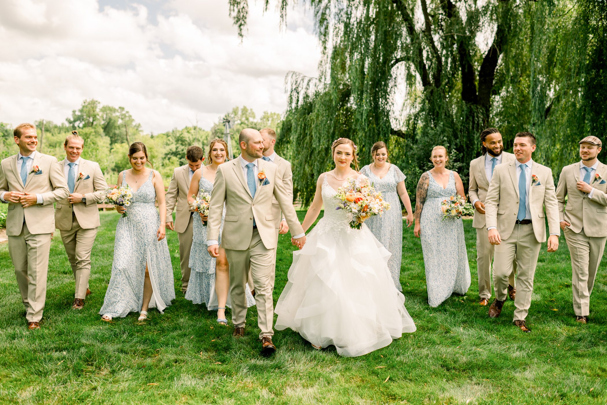 Harvest Moon Pond Summer Wedding