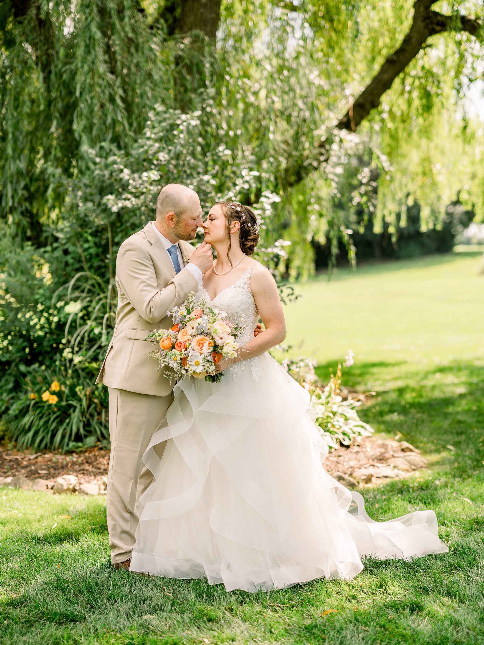 Harvest Moon Pond Summer Wedding