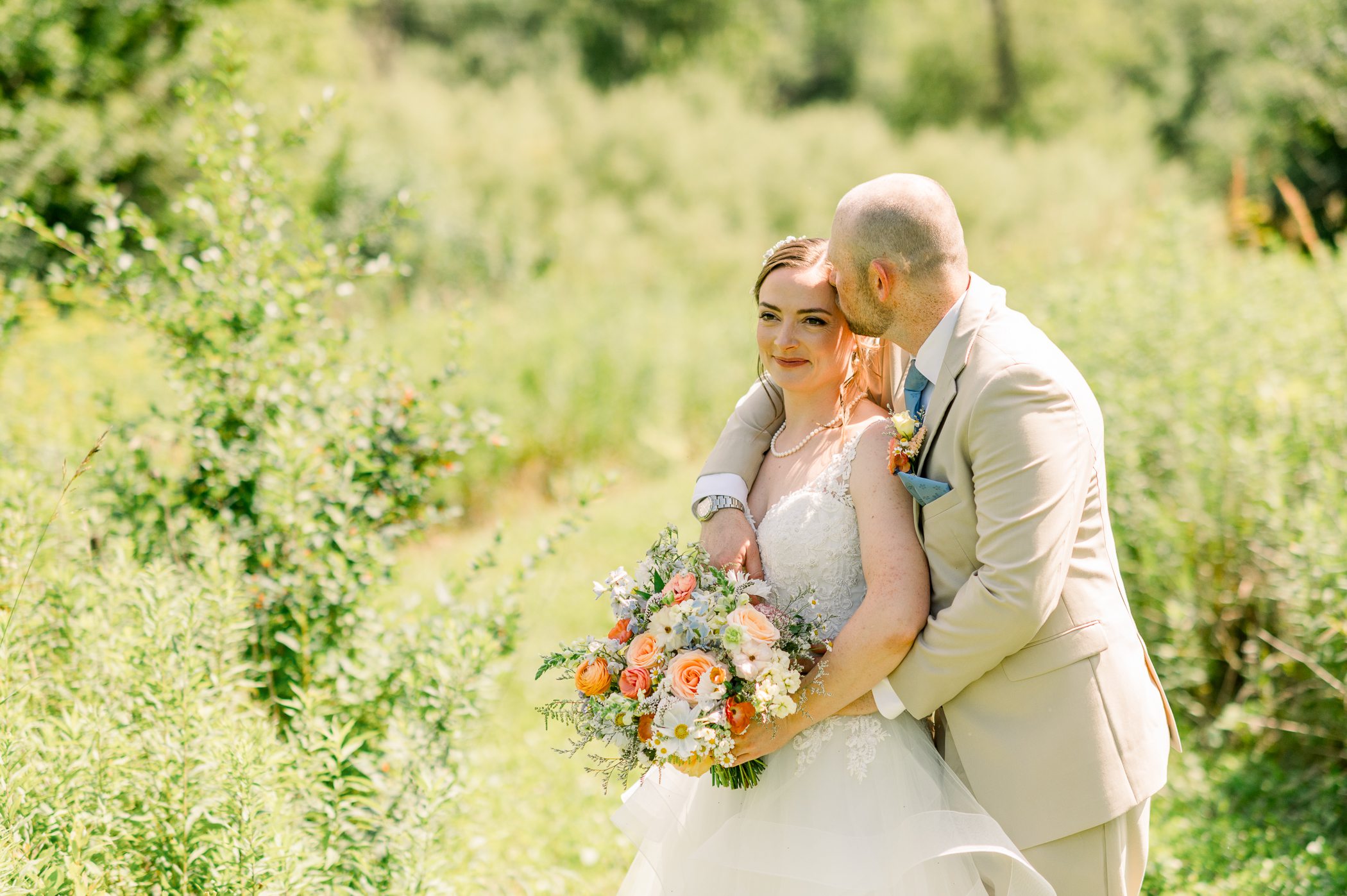 Harvest Moon Pond Summer Wedding