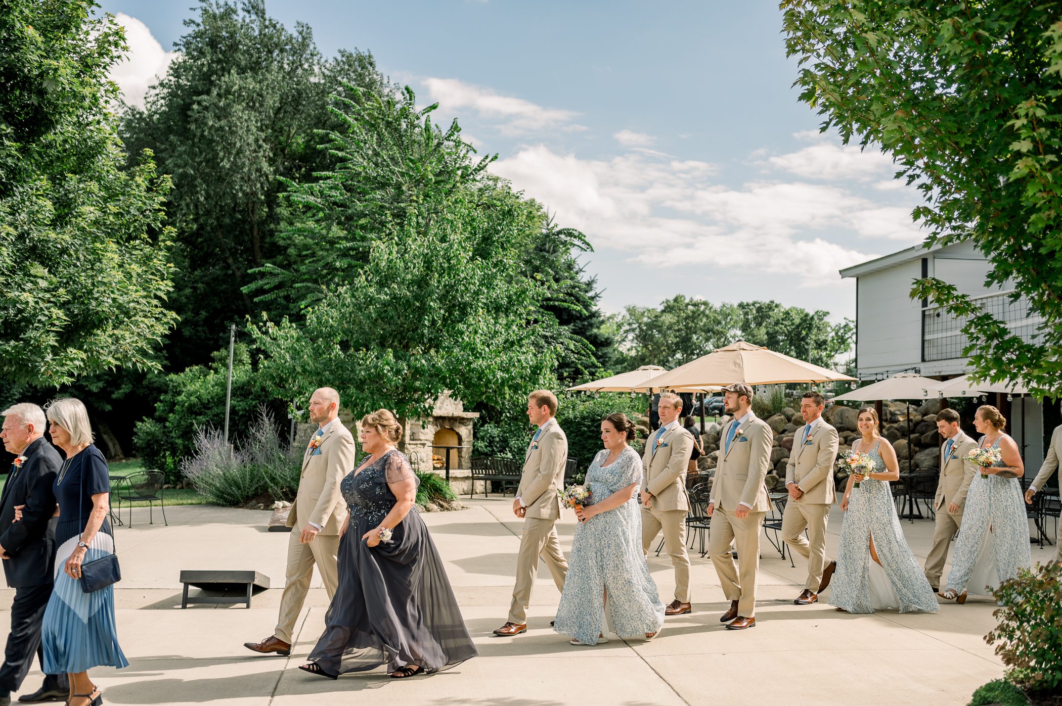 Harvest Moon Pond Summer Wedding