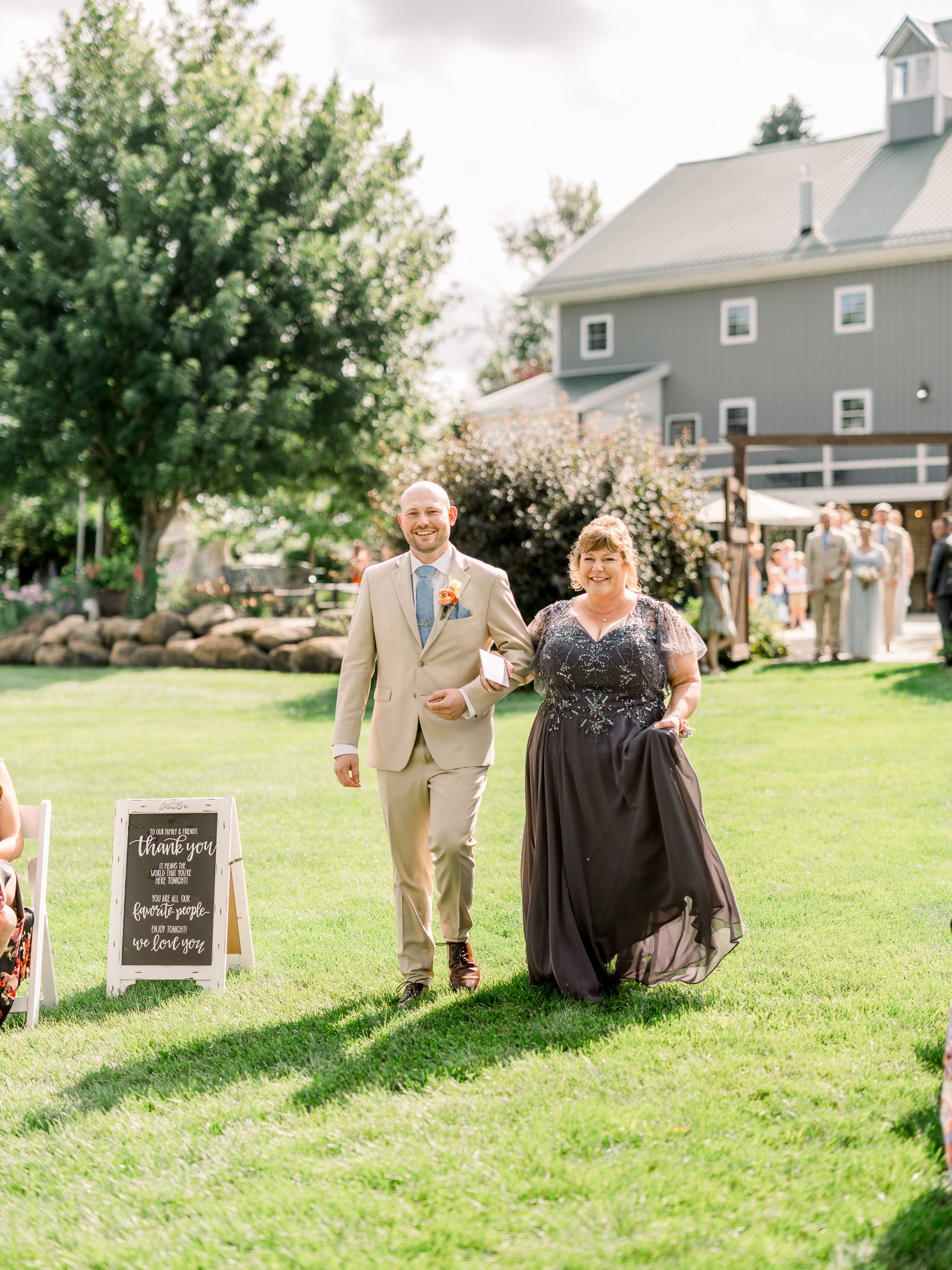 Harvest Moon Pond Summer Wedding