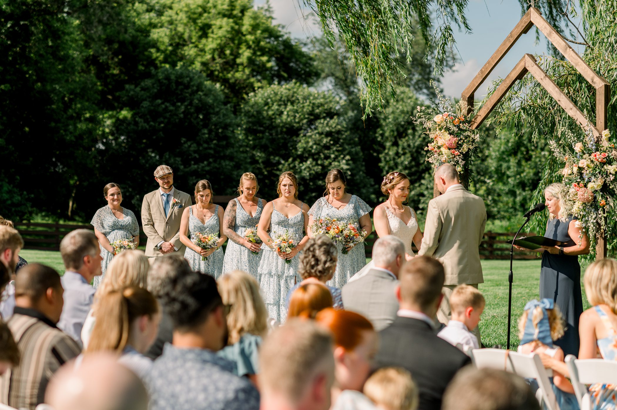Harvest Moon Pond Summer Wedding
