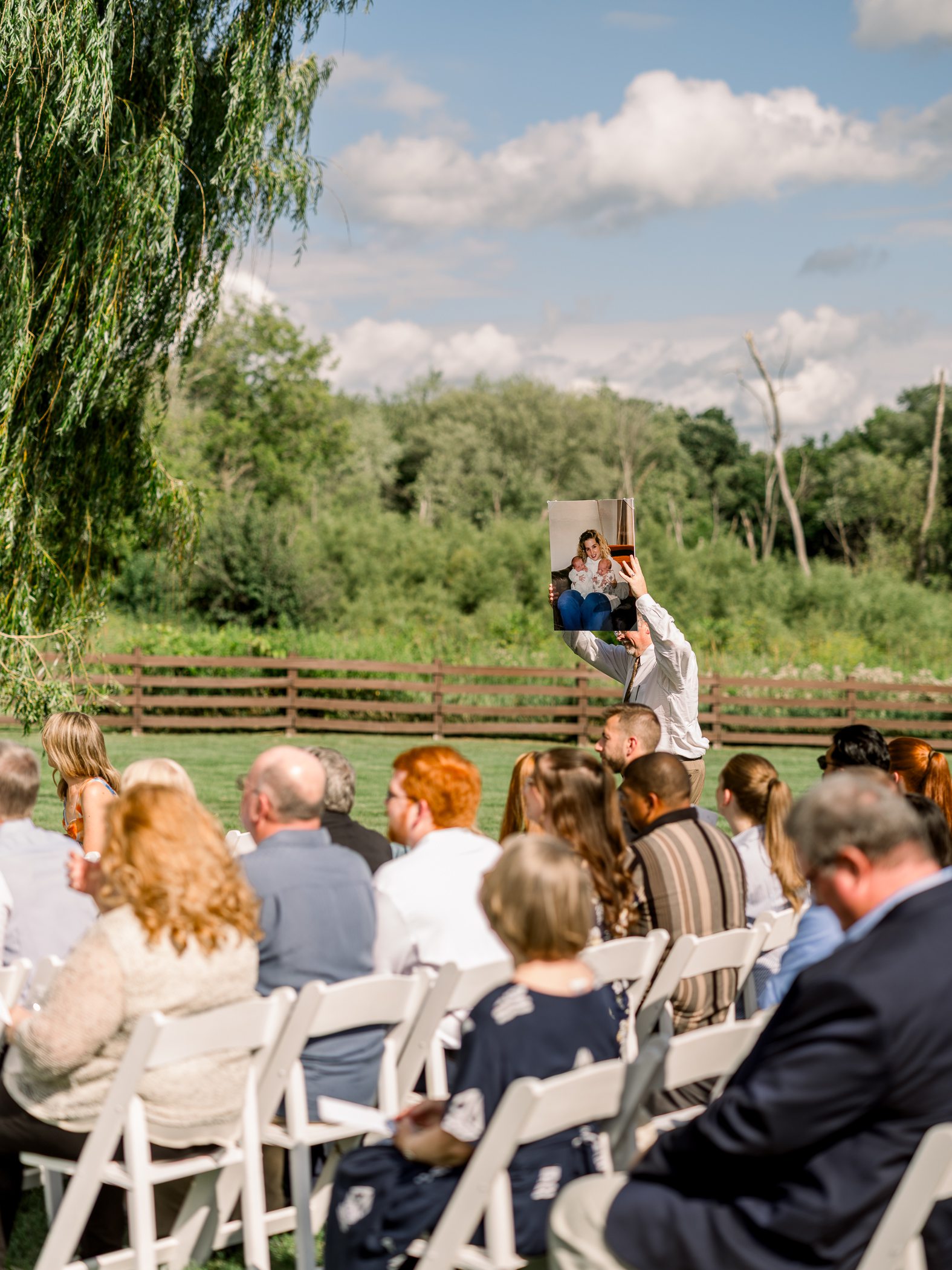 Harvest Moon Pond Summer Wedding