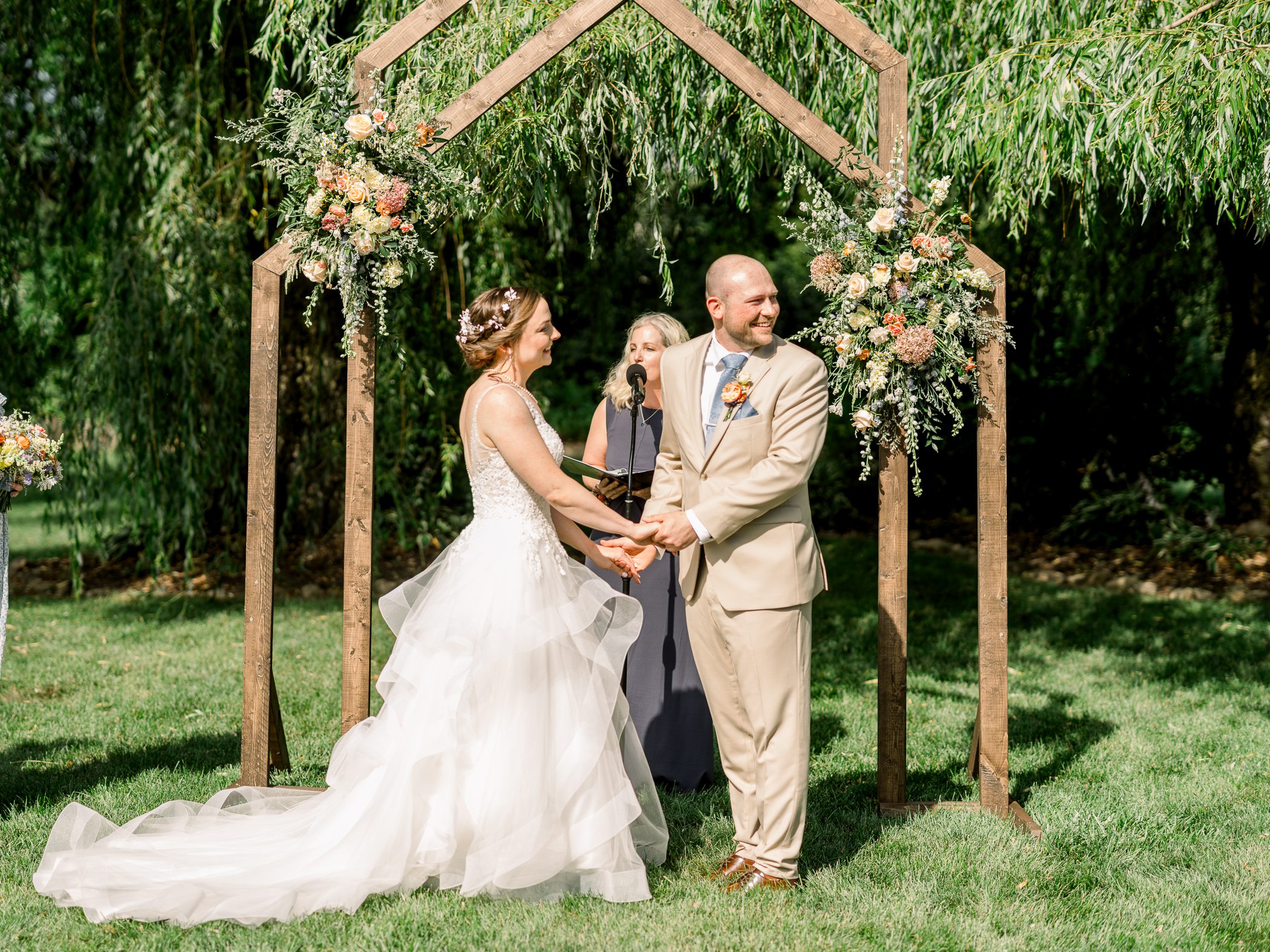 Harvest Moon Pond Summer Wedding