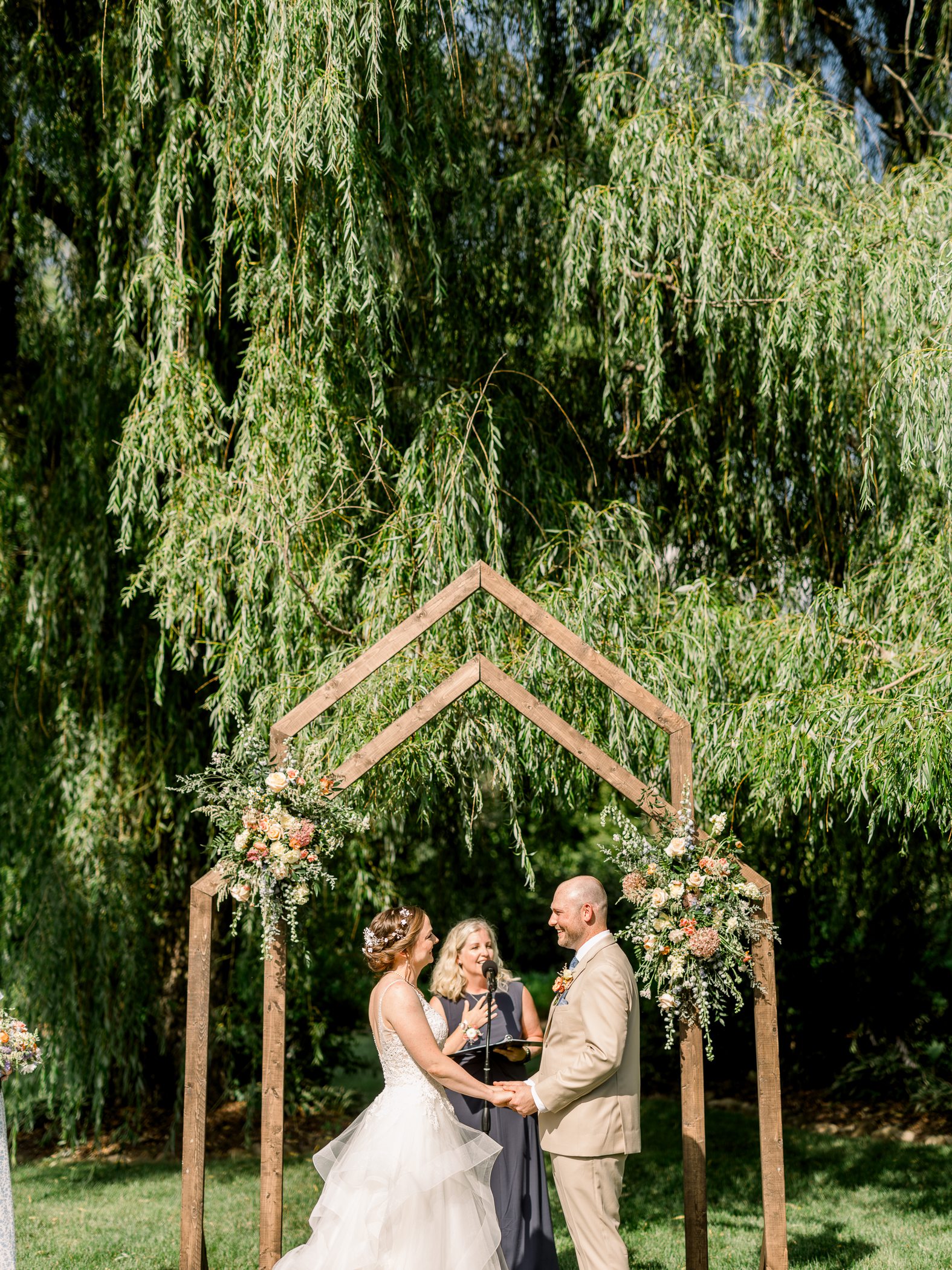 Harvest Moon Pond Summer Wedding