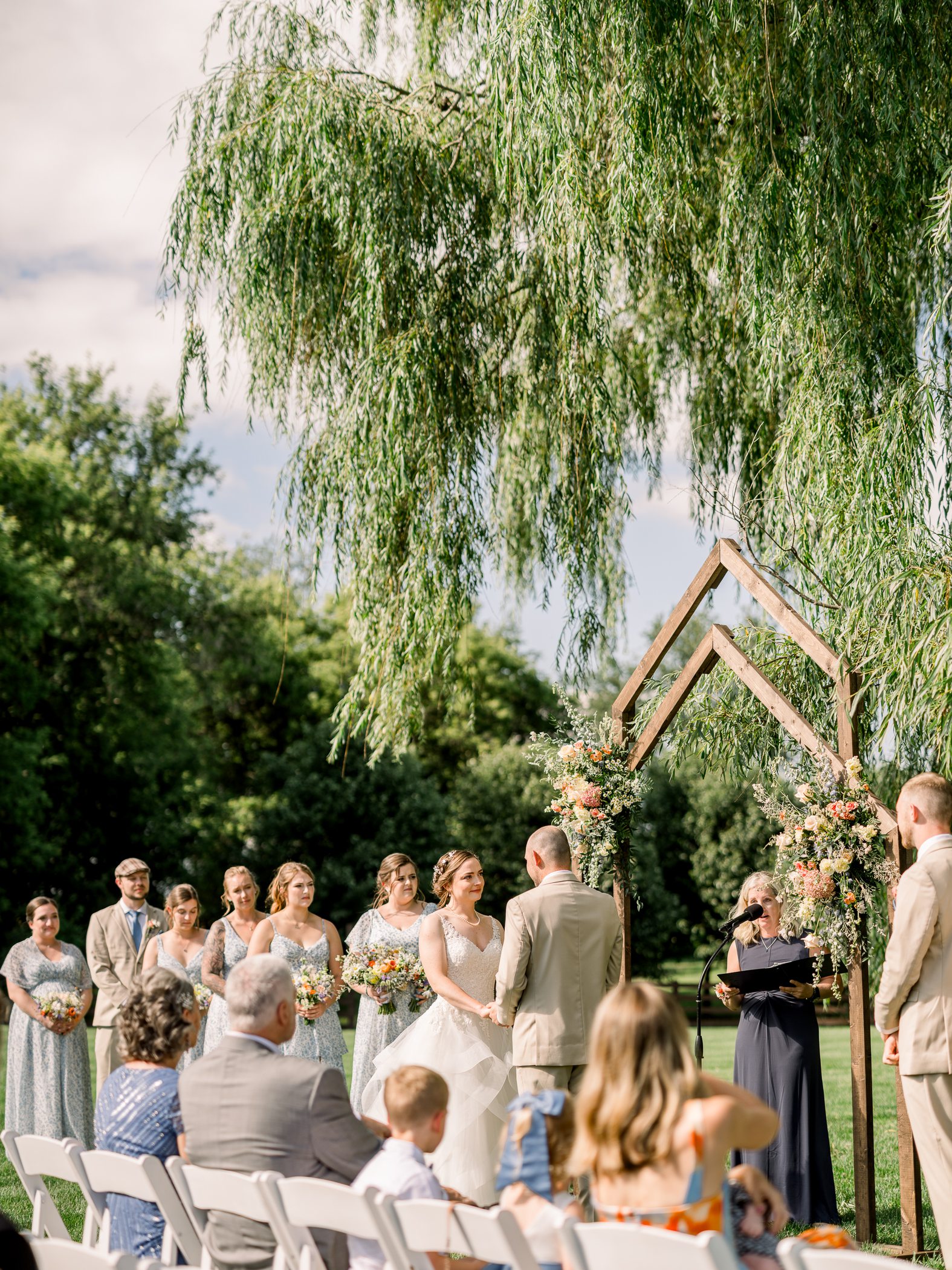Harvest Moon Pond Summer Wedding