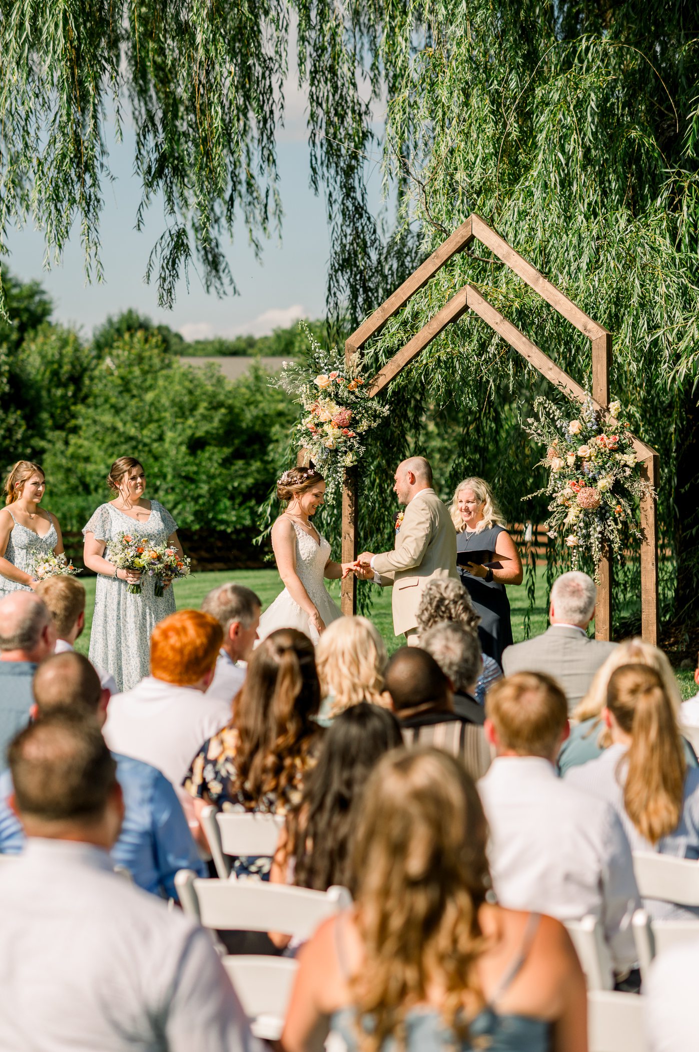Harvest Moon Pond Summer Wedding