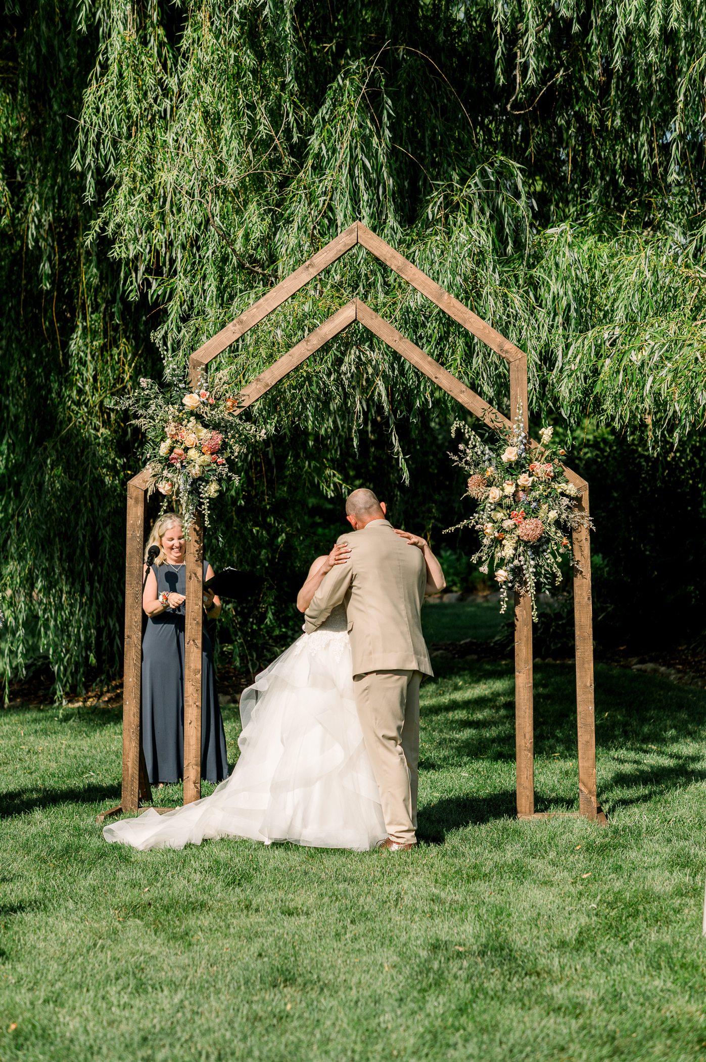 Harvest Moon Pond Summer Wedding