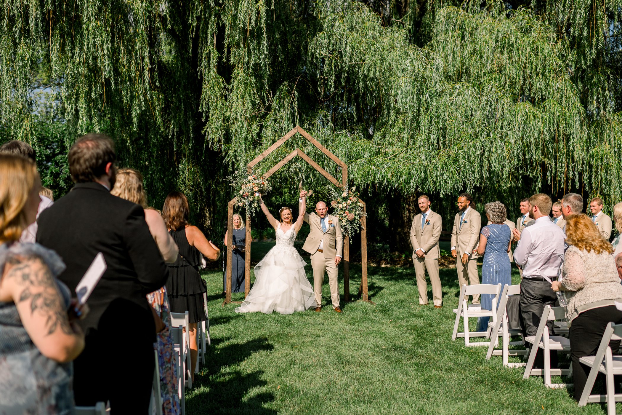Harvest Moon Pond Summer Wedding