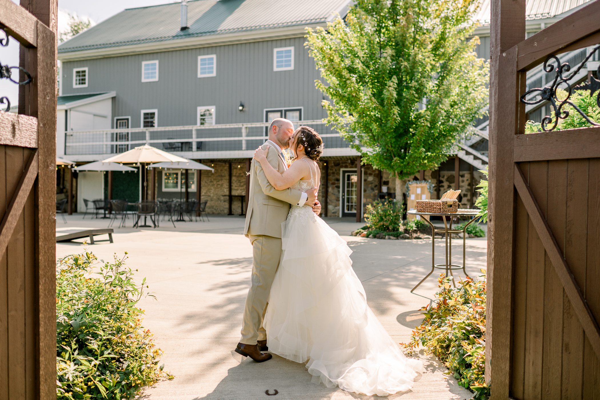Harvest Moon Pond Summer Wedding
