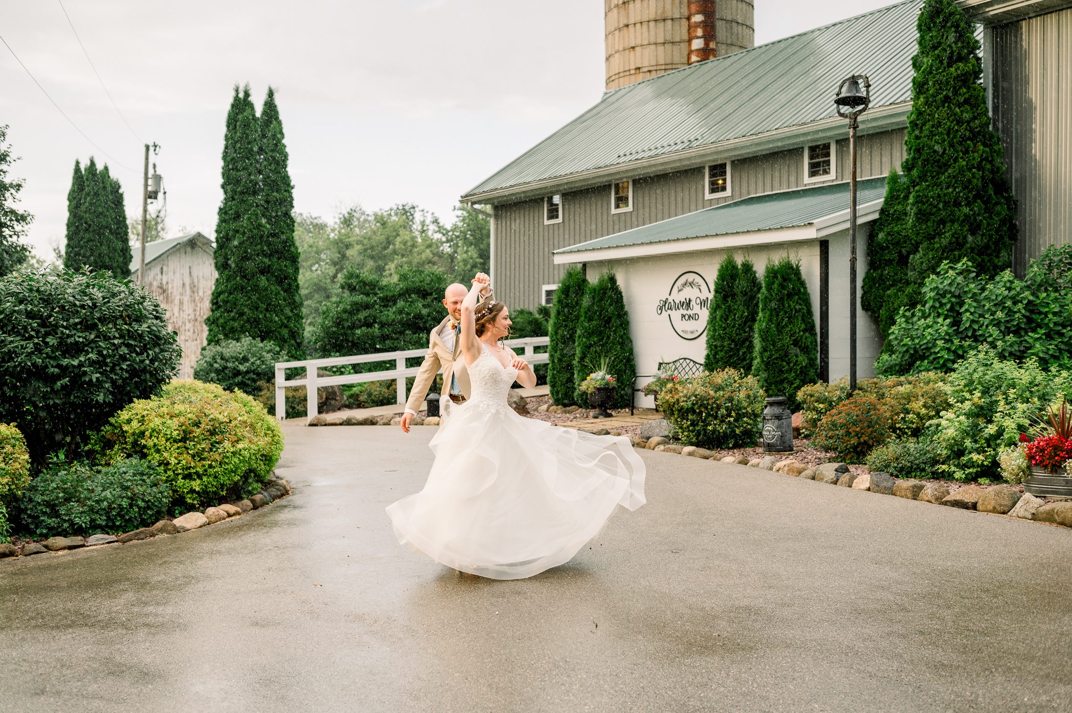 Harvest Moon Pond Summer Wedding