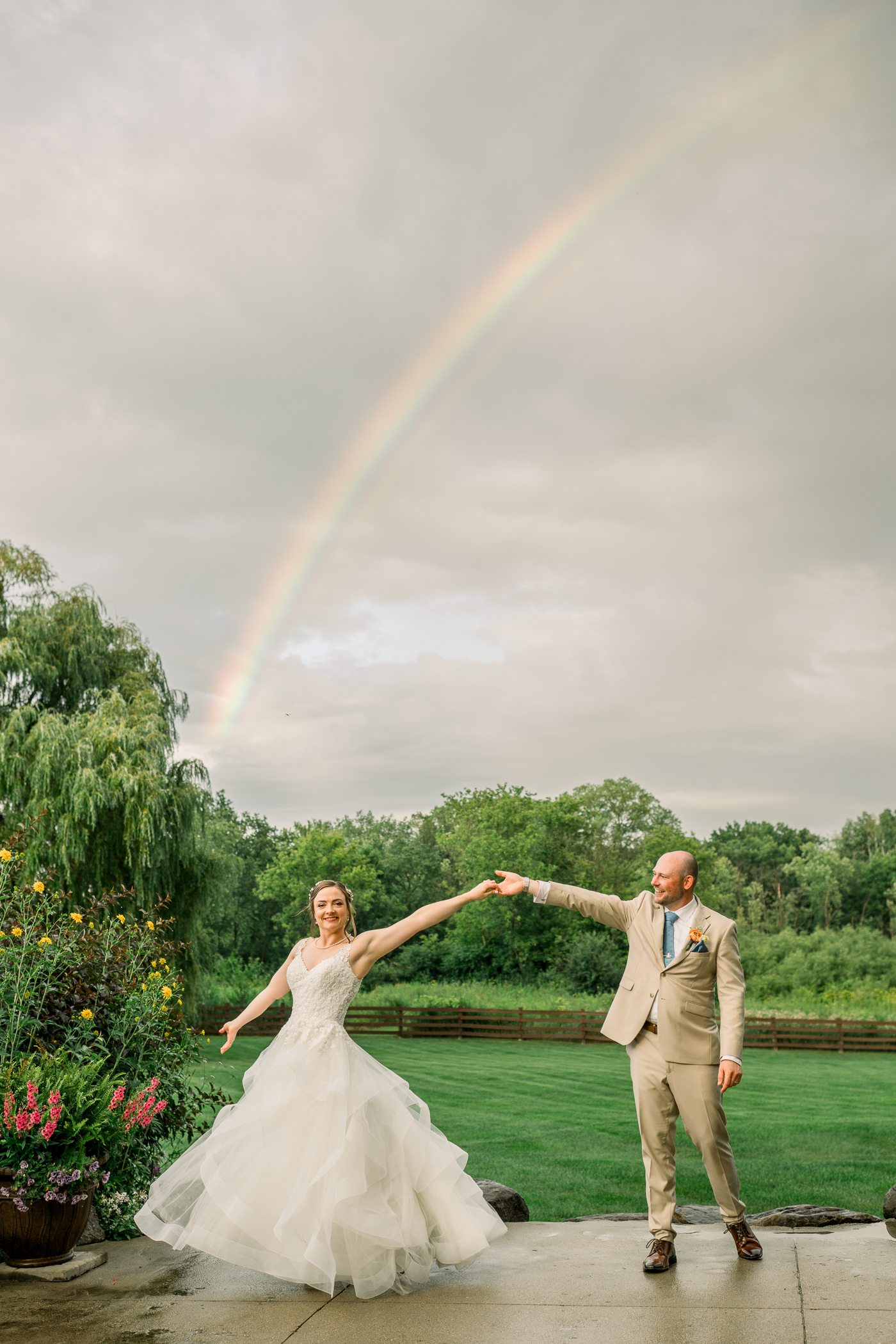 Harvest Moon Pond Summer Wedding