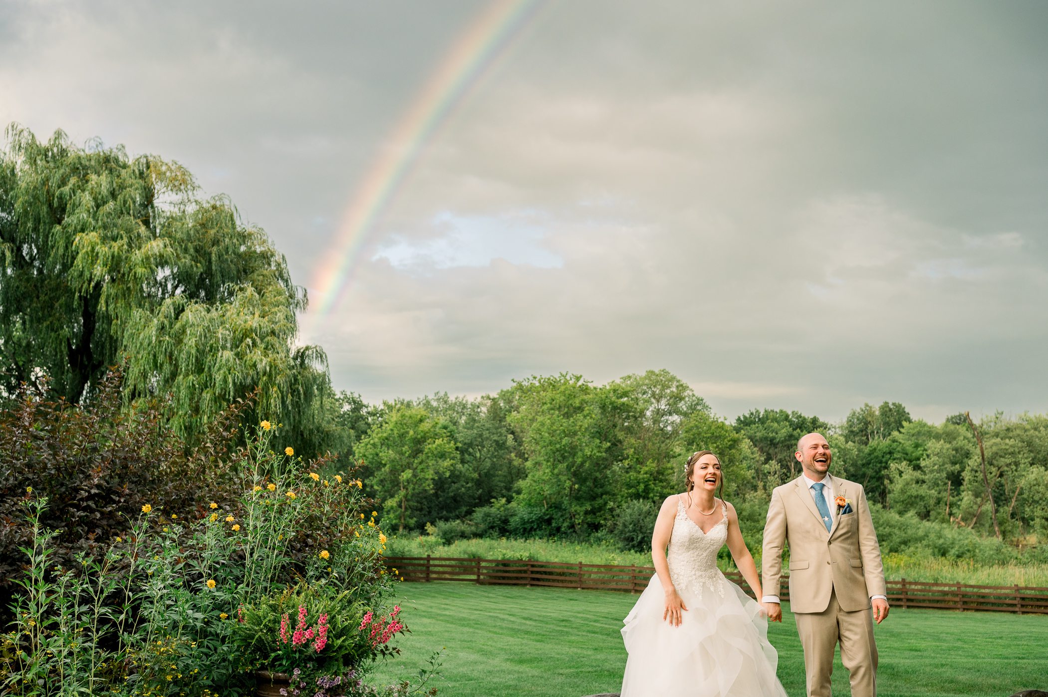 Harvest Moon Pond Summer Wedding