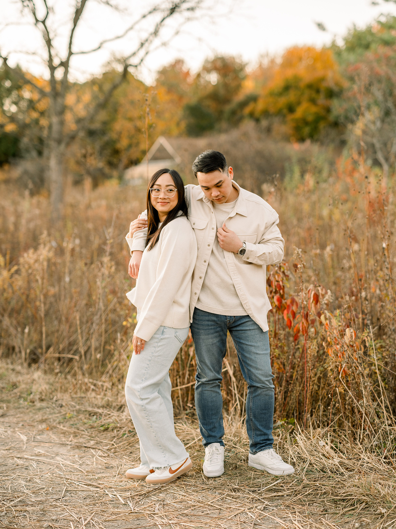 Downtown Madison, WI Fall Engagement Session