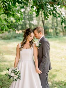Payton and Ross's Wedding Day