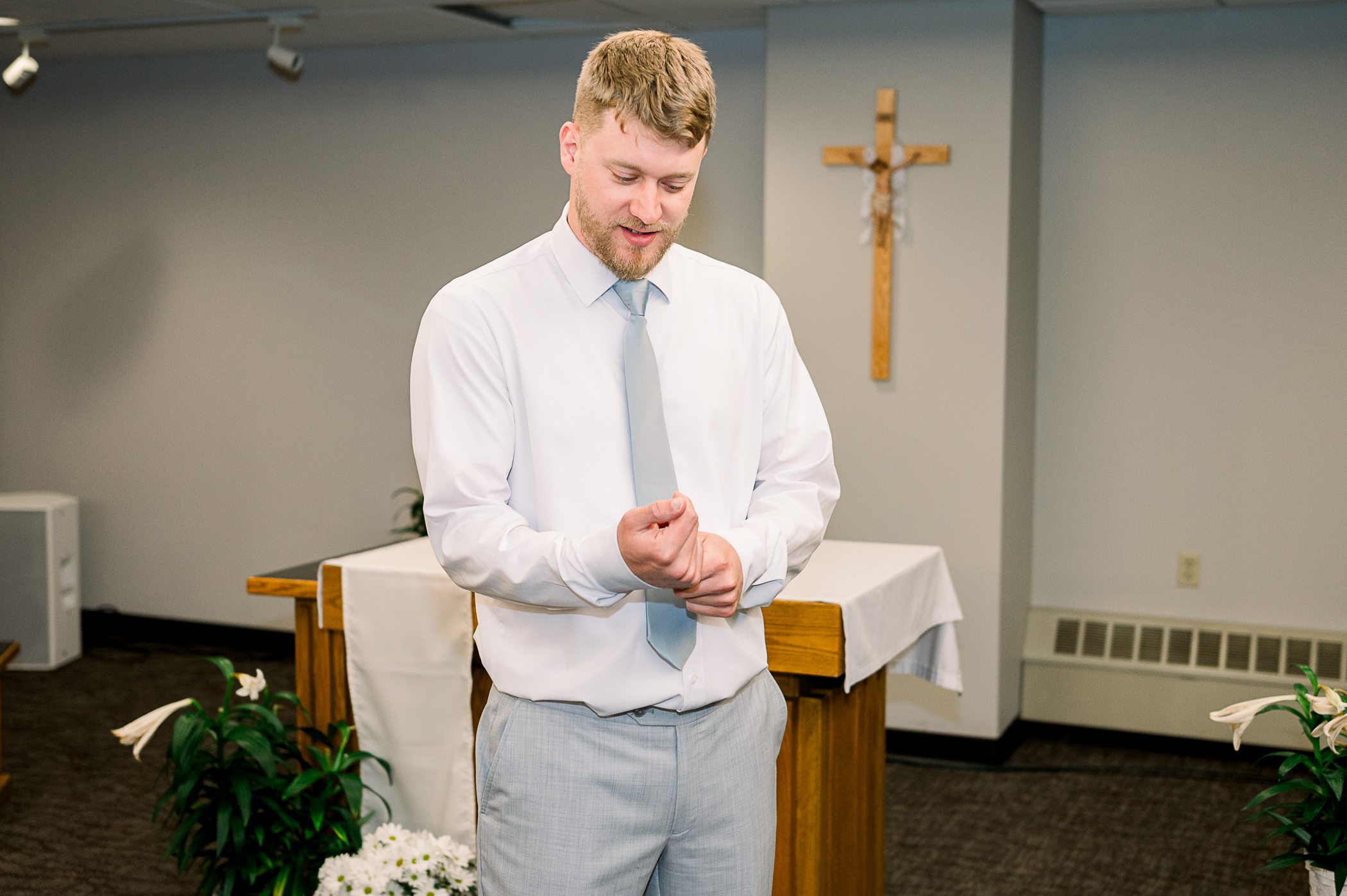 The Fields Reserve Spring Wedding