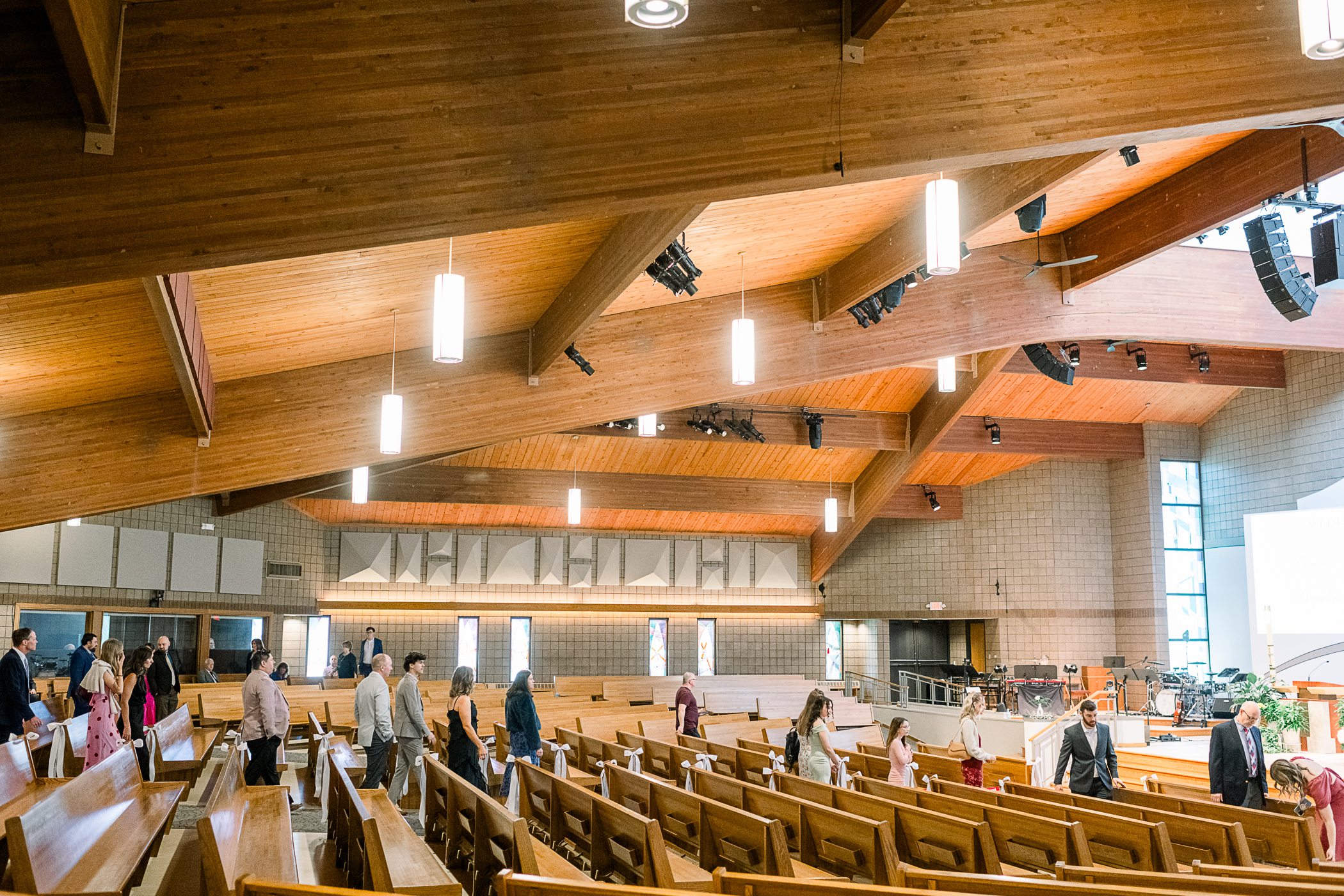 The Fields Reserve Spring Wedding