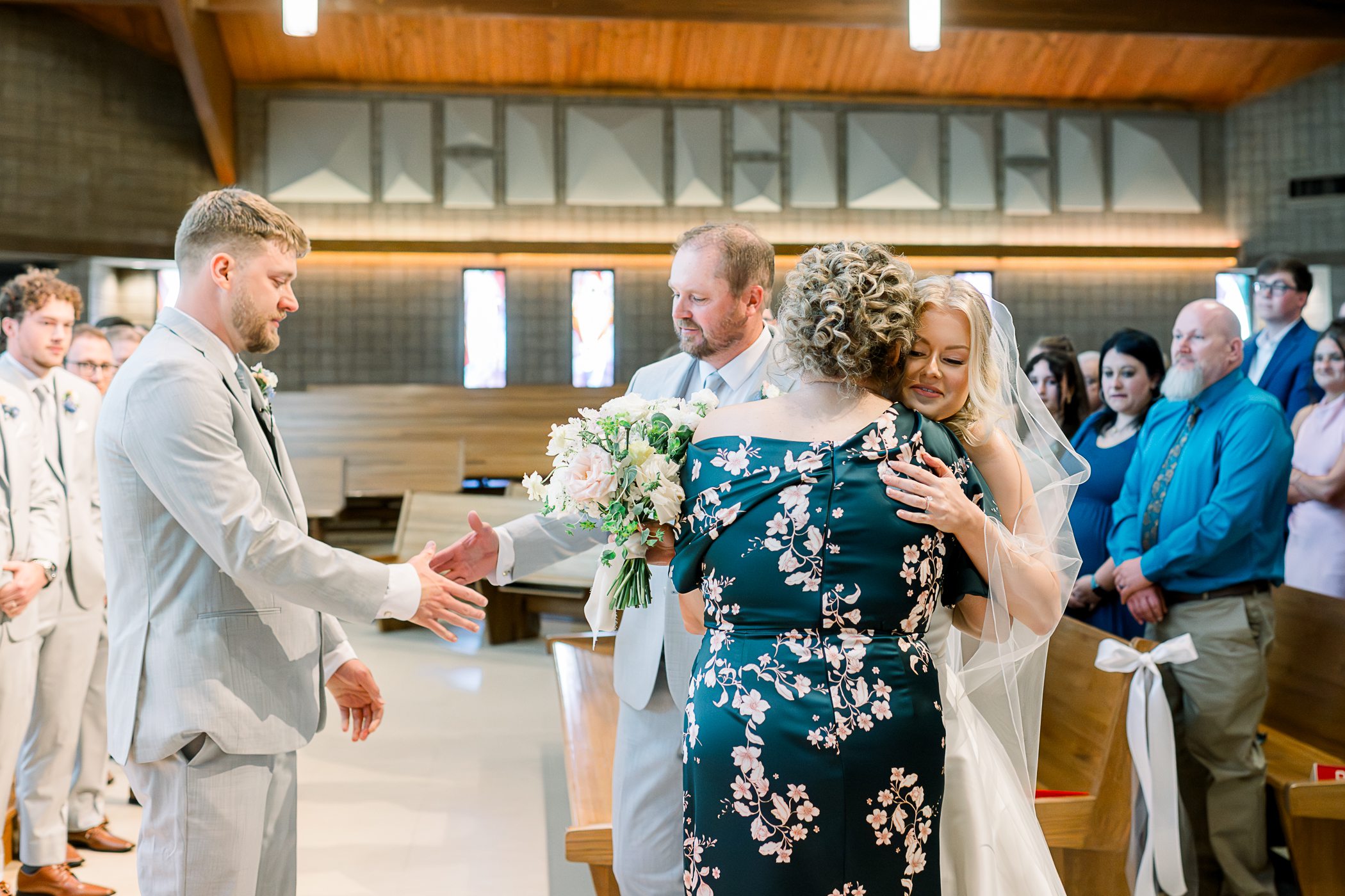 The Fields Reserve Spring Wedding