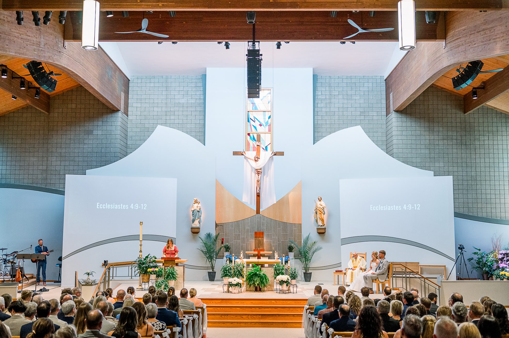 The Fields Reserve Spring Wedding