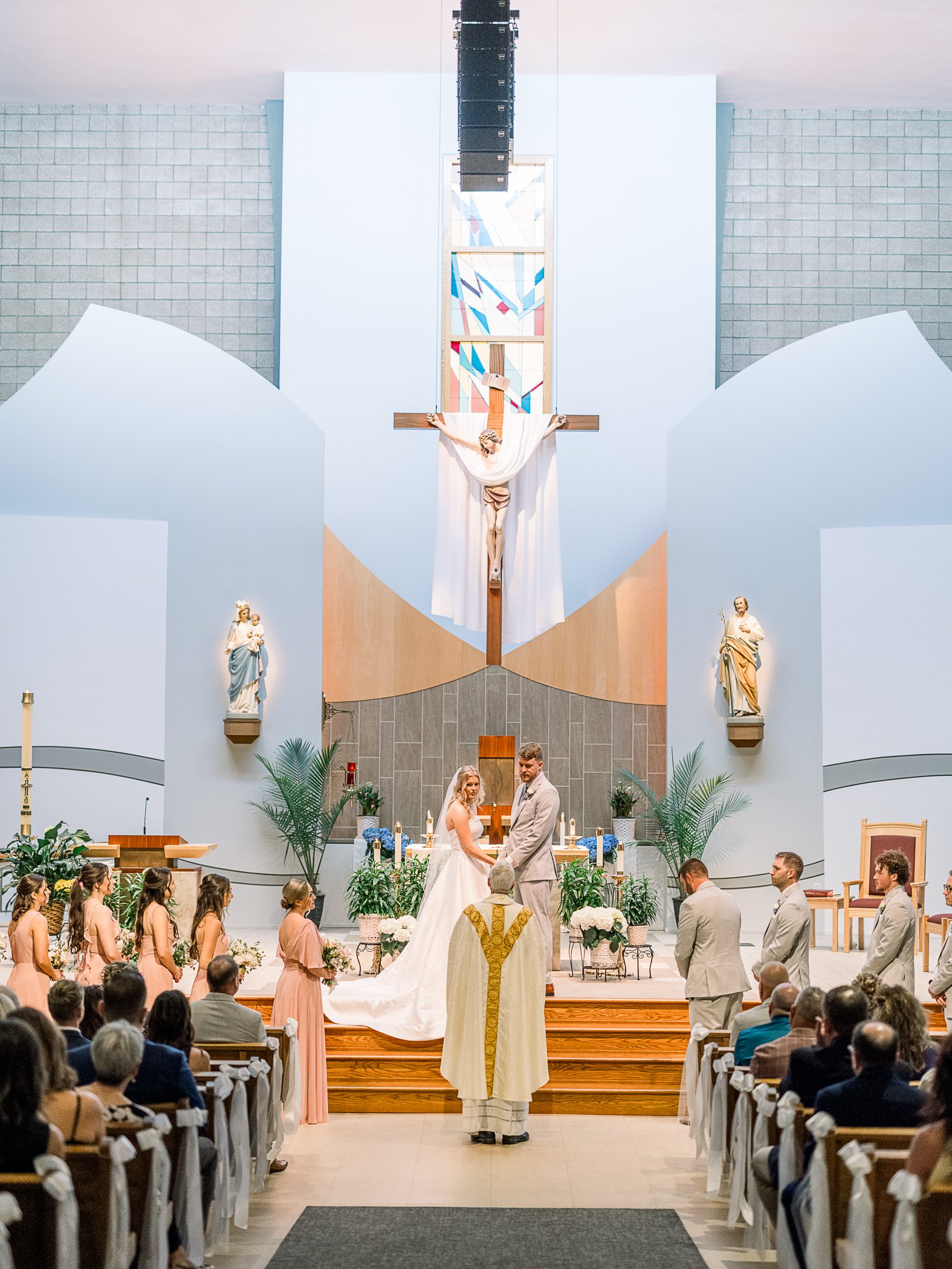 The Fields Reserve Spring Wedding