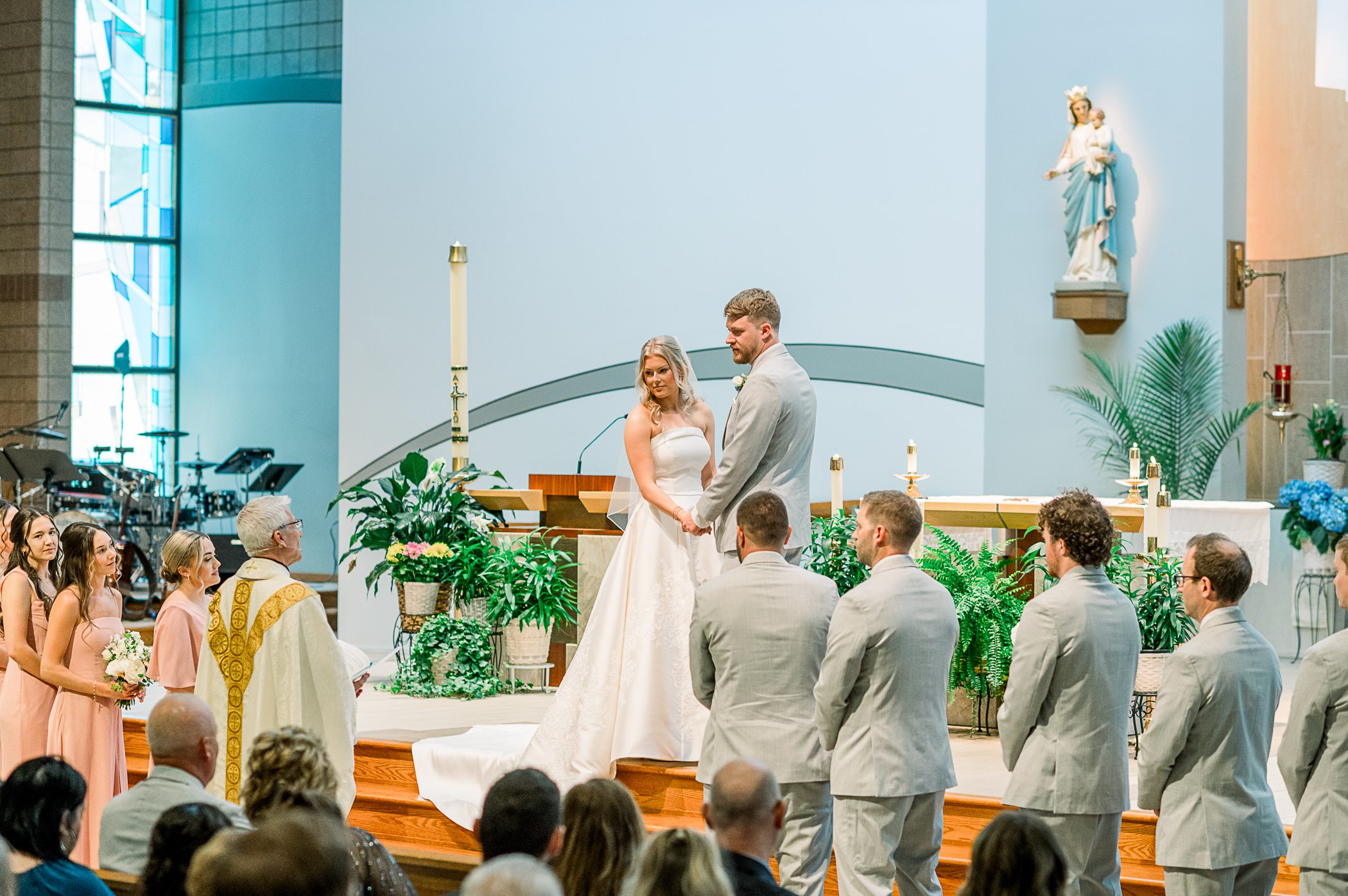 The Fields Reserve Spring Wedding