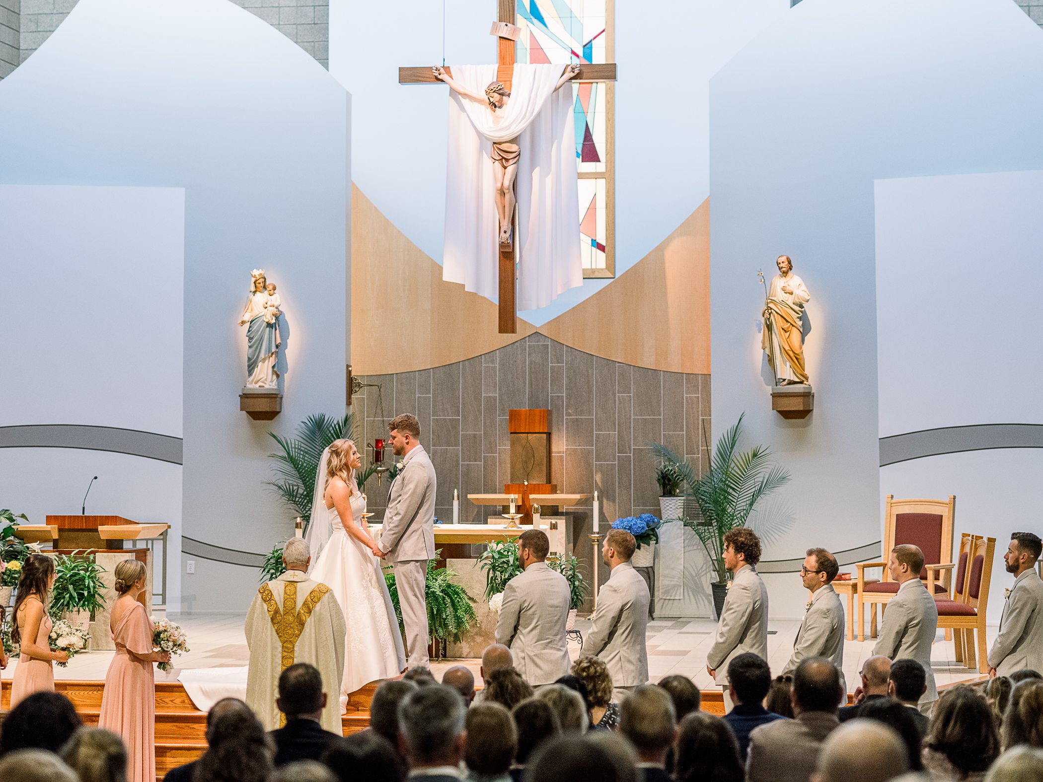 The Fields Reserve Spring Wedding