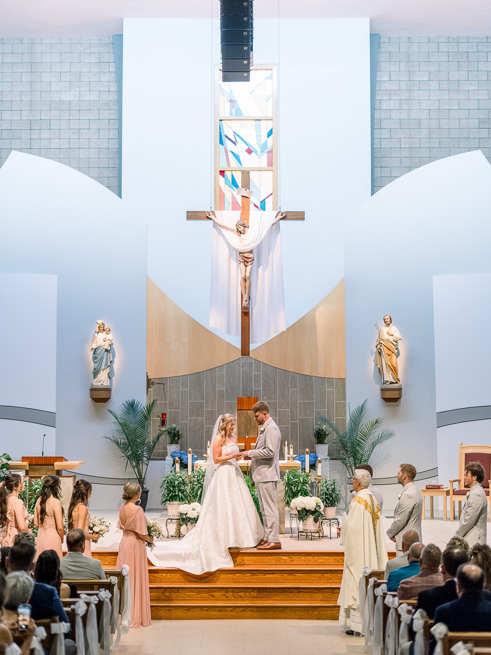 The Fields Reserve Spring Wedding