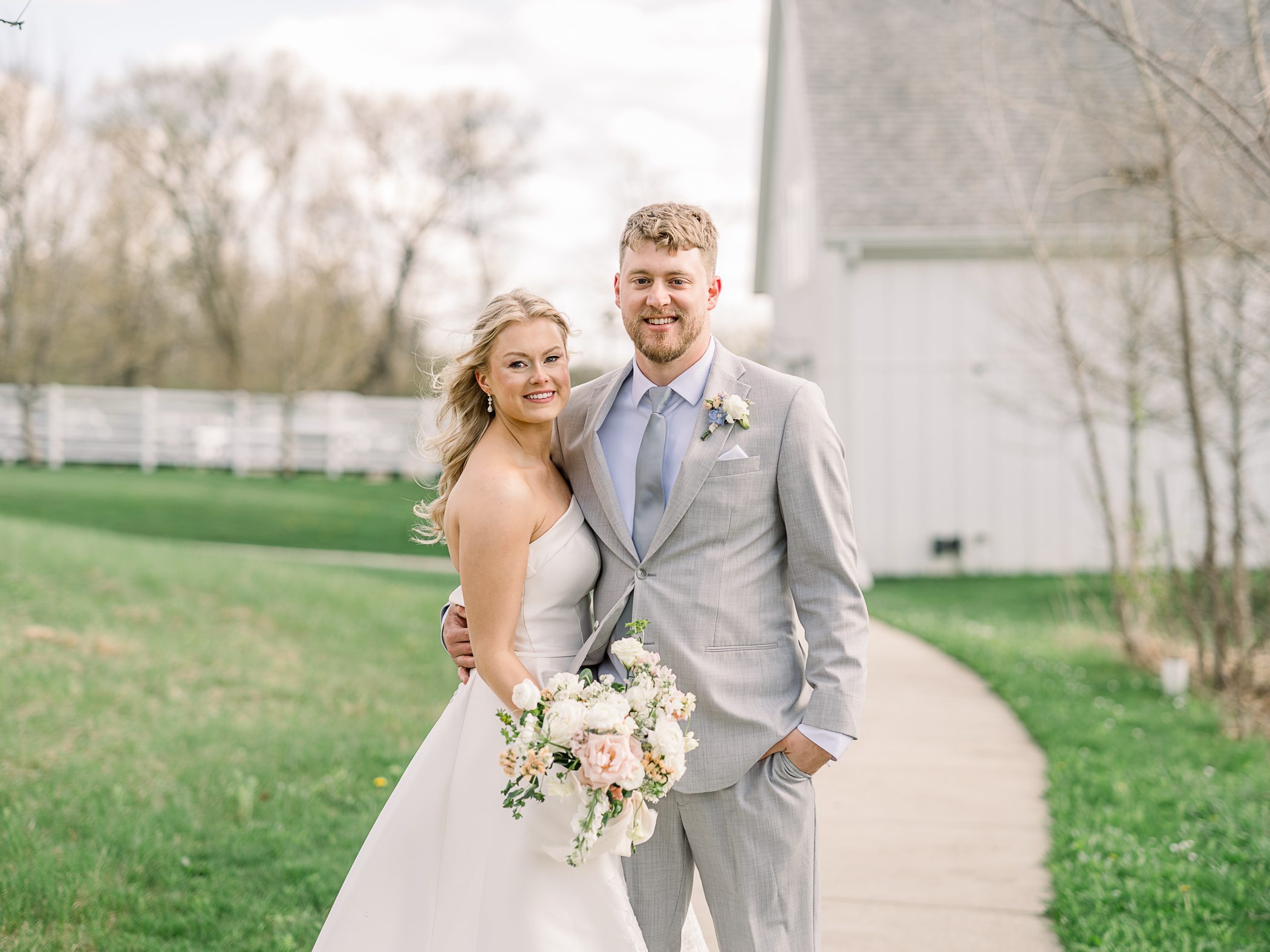The Fields Reserve Spring Wedding