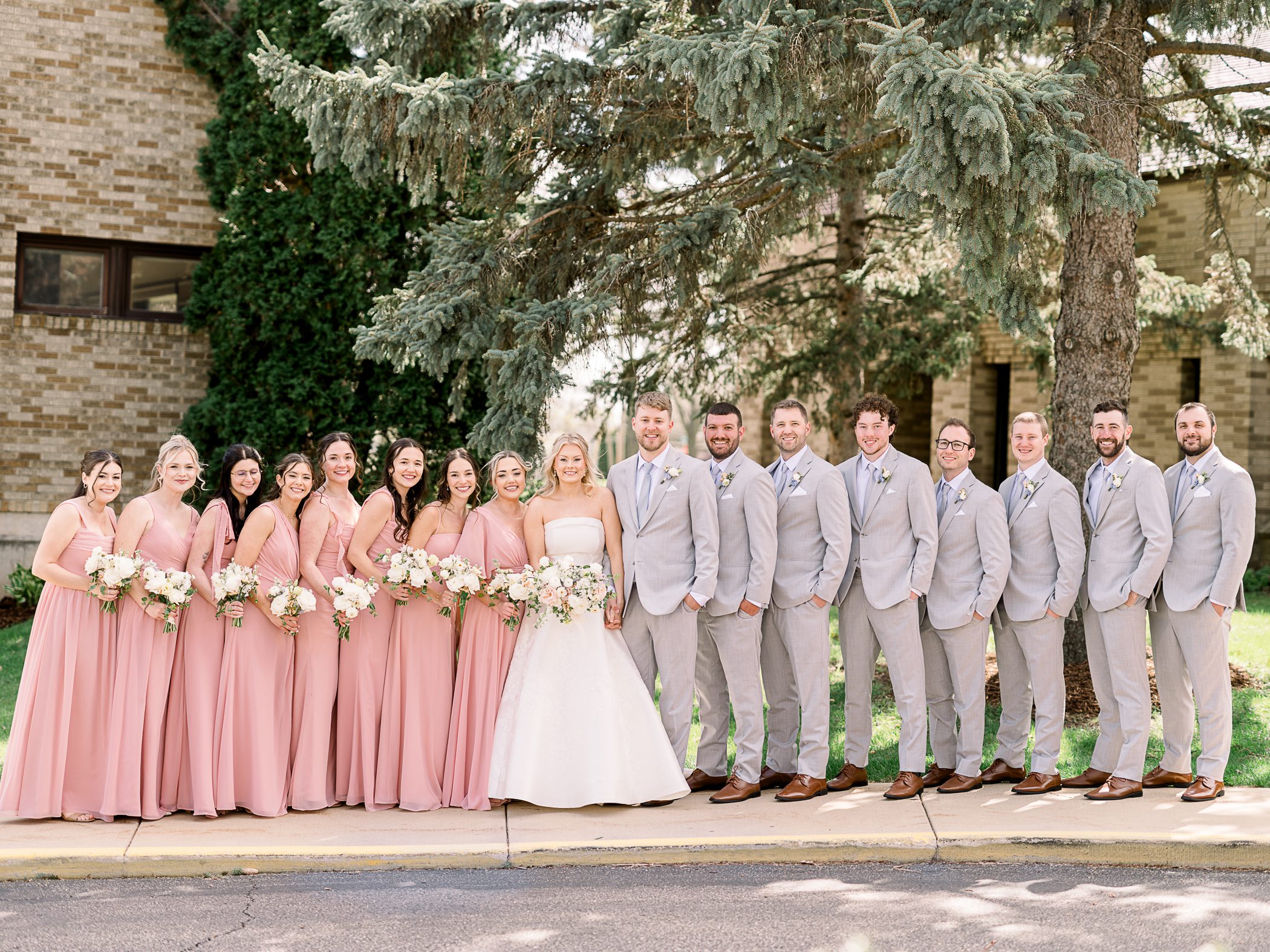 The Fields Reserve Spring Wedding