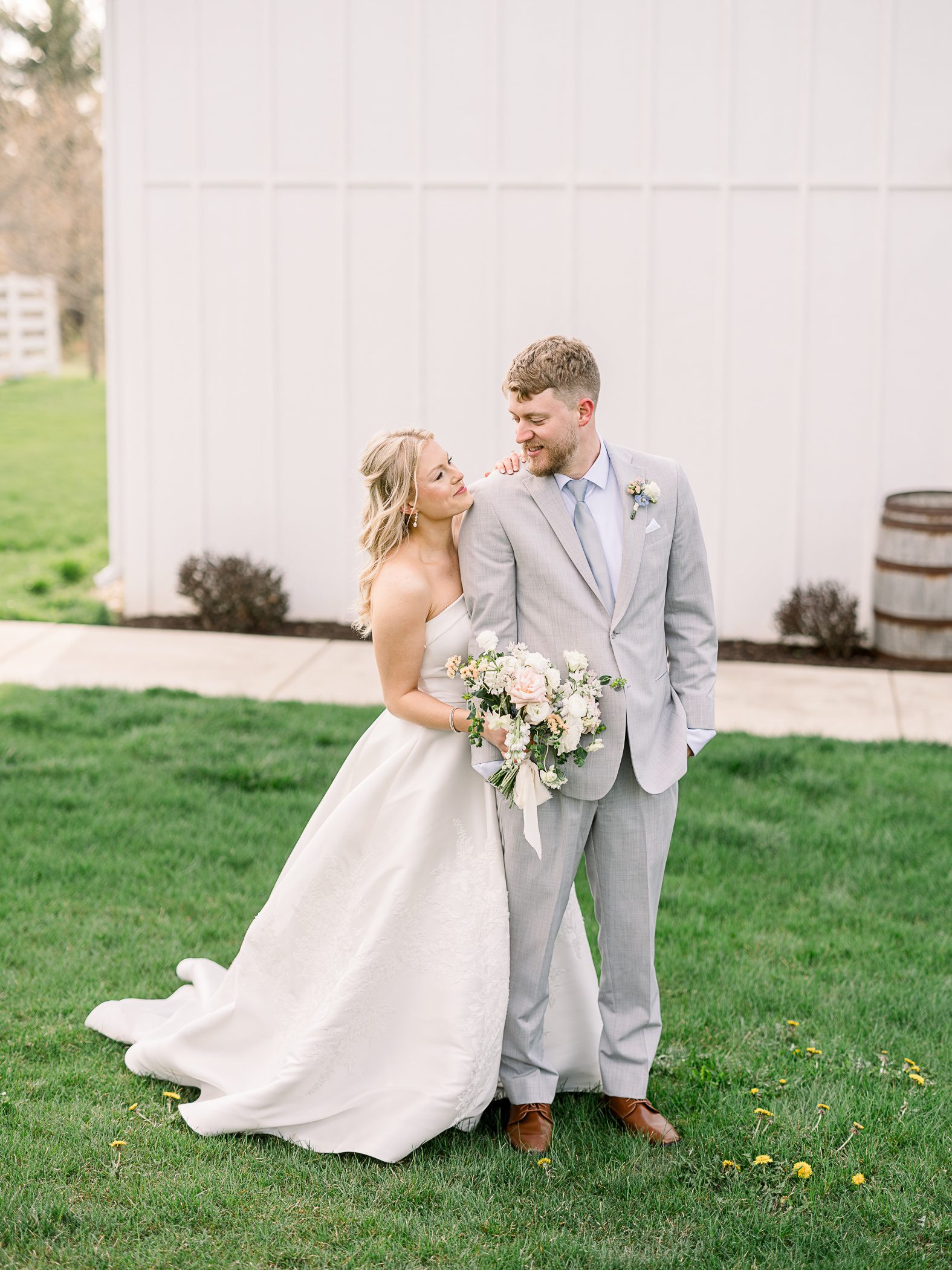 The Fields Reserve Spring Wedding