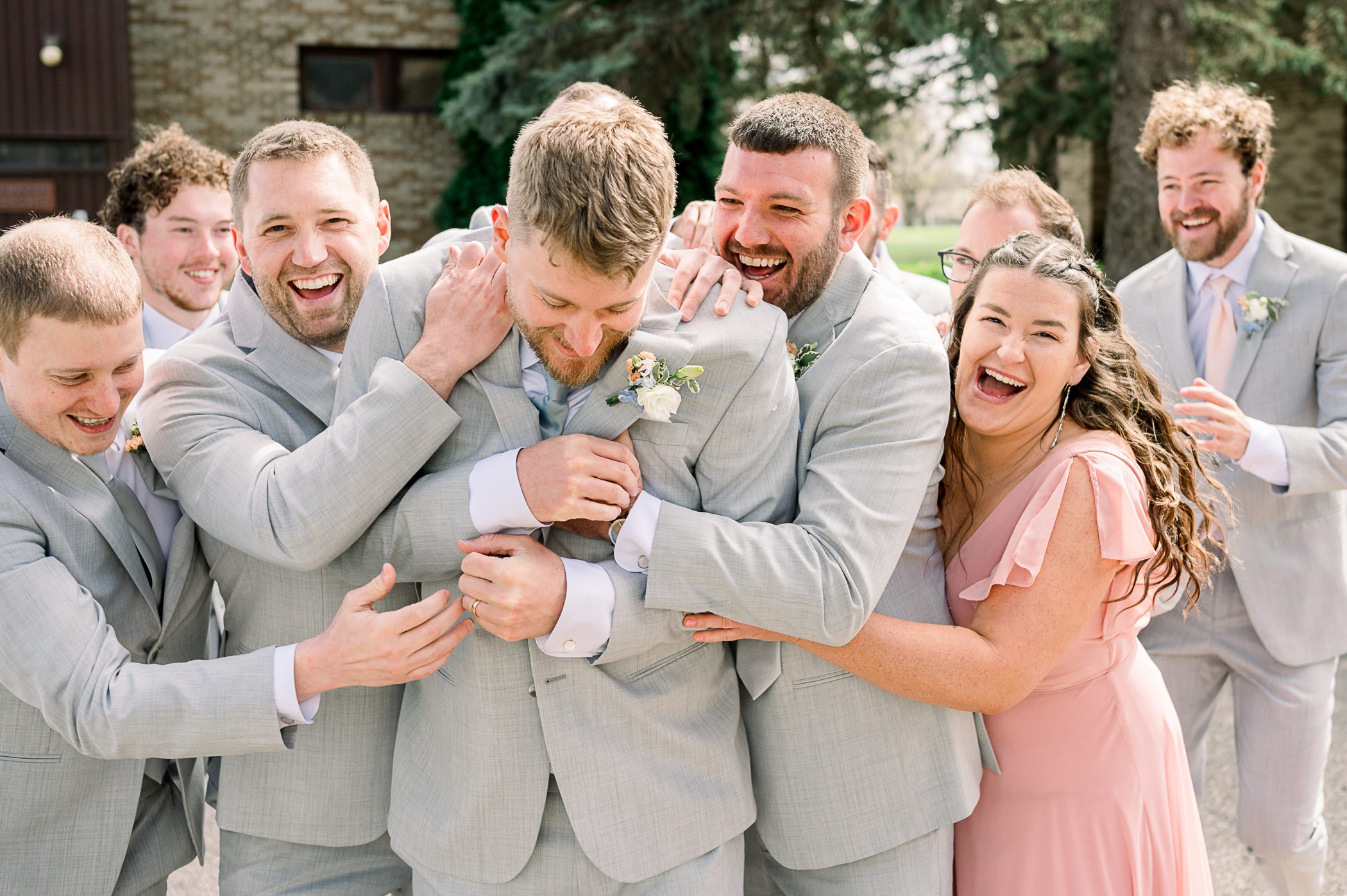 The Fields Reserve Spring Wedding