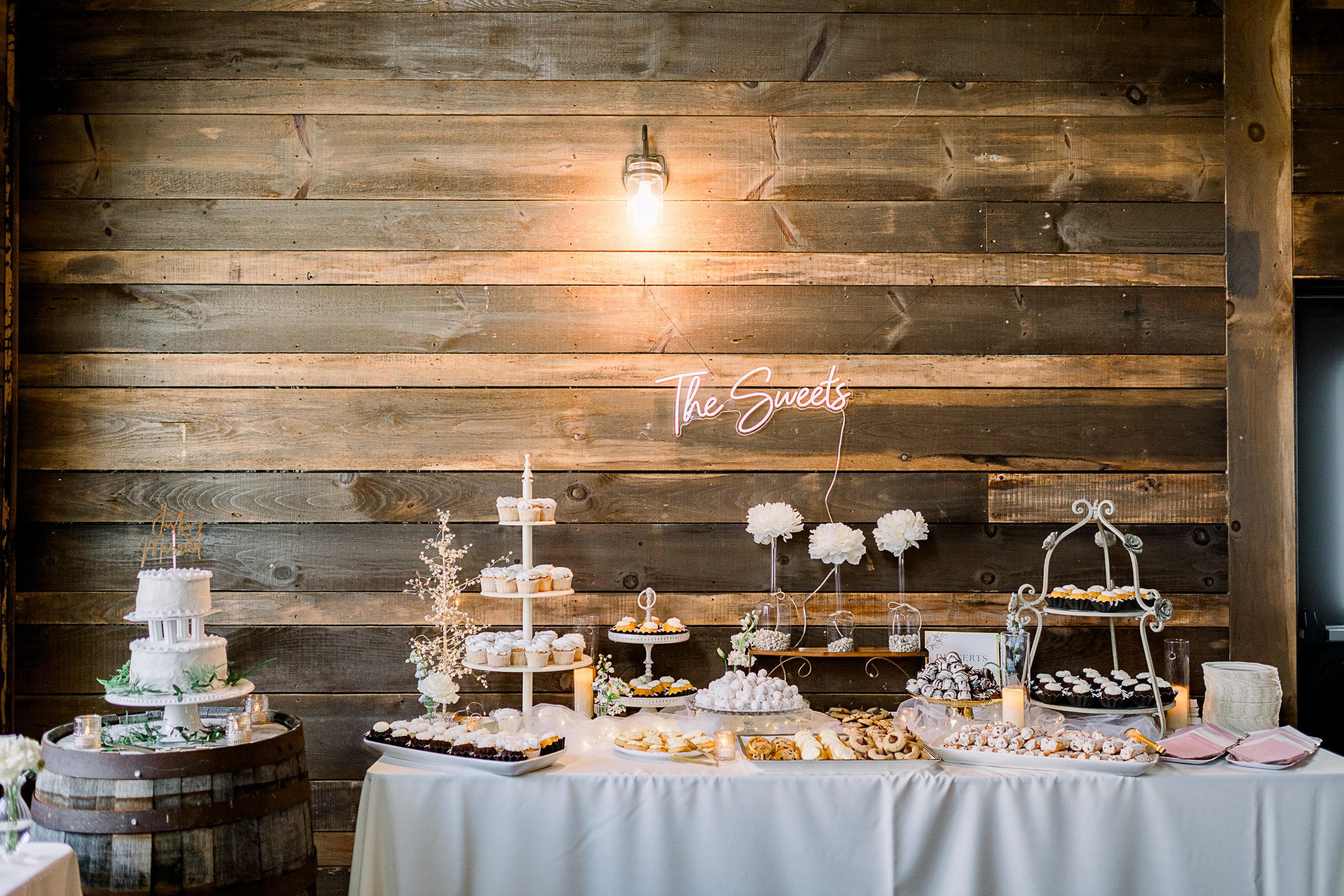 The Fields Reserve Spring Wedding