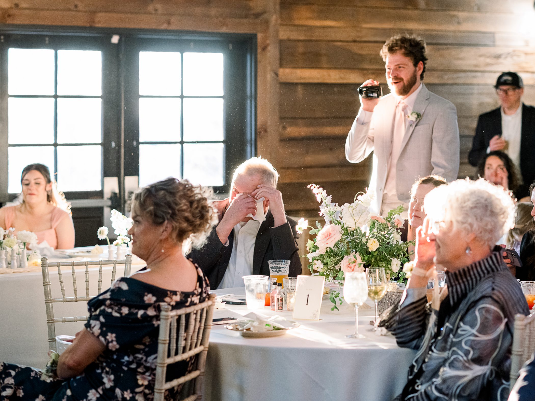 The Fields Reserve Spring Wedding