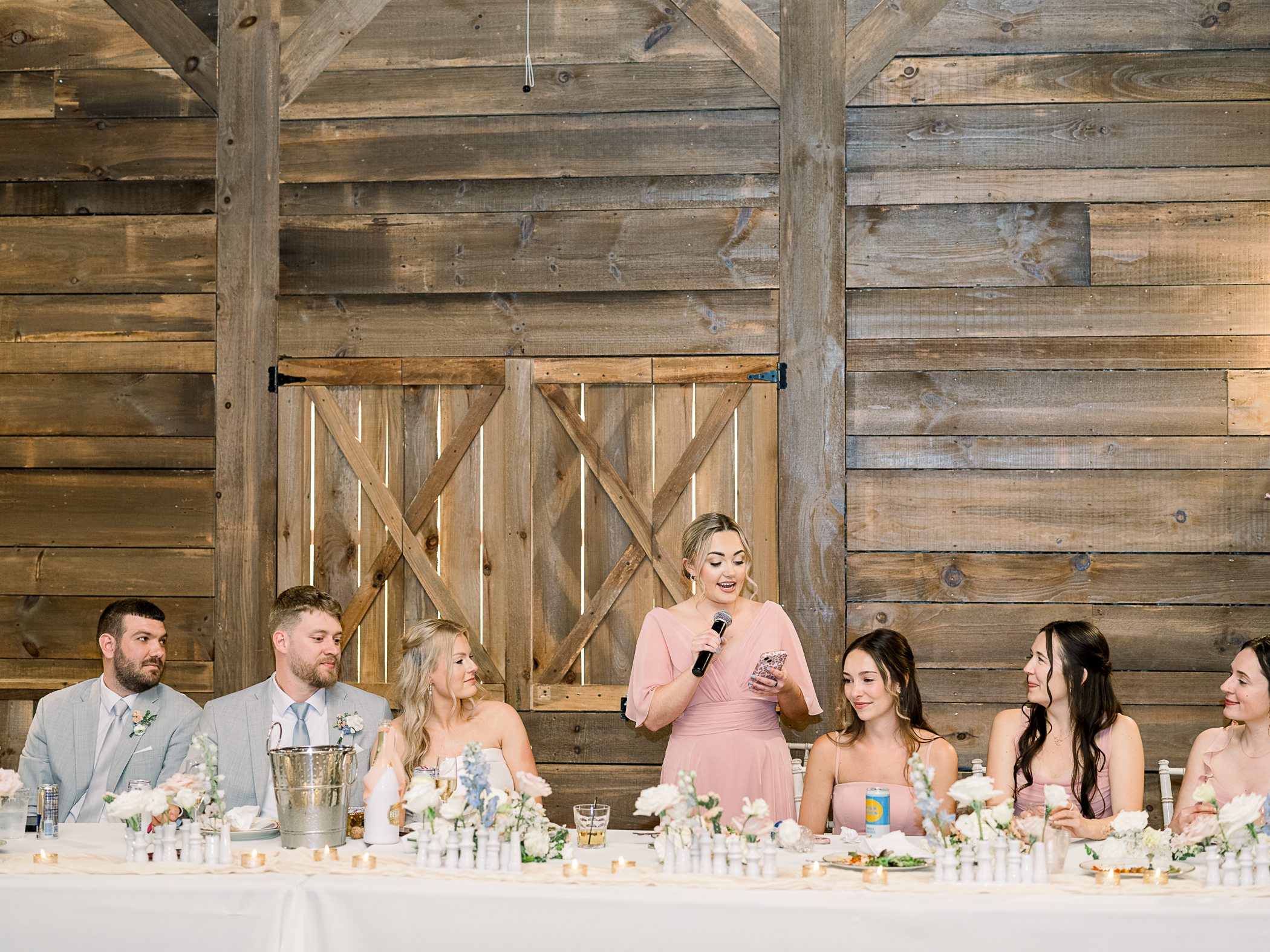 The Fields Reserve Spring Wedding