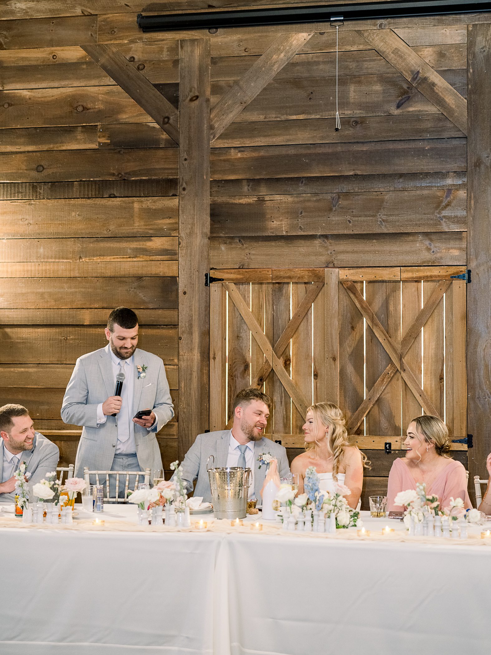 The Fields Reserve Spring Wedding