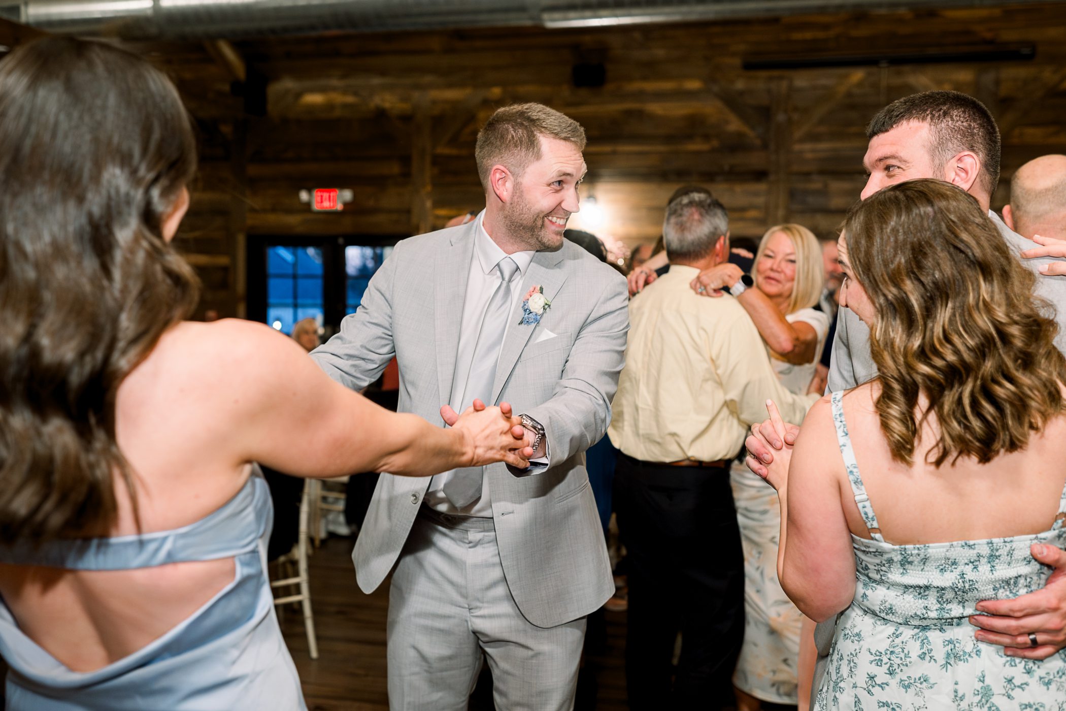 The Fields Reserve Spring Wedding