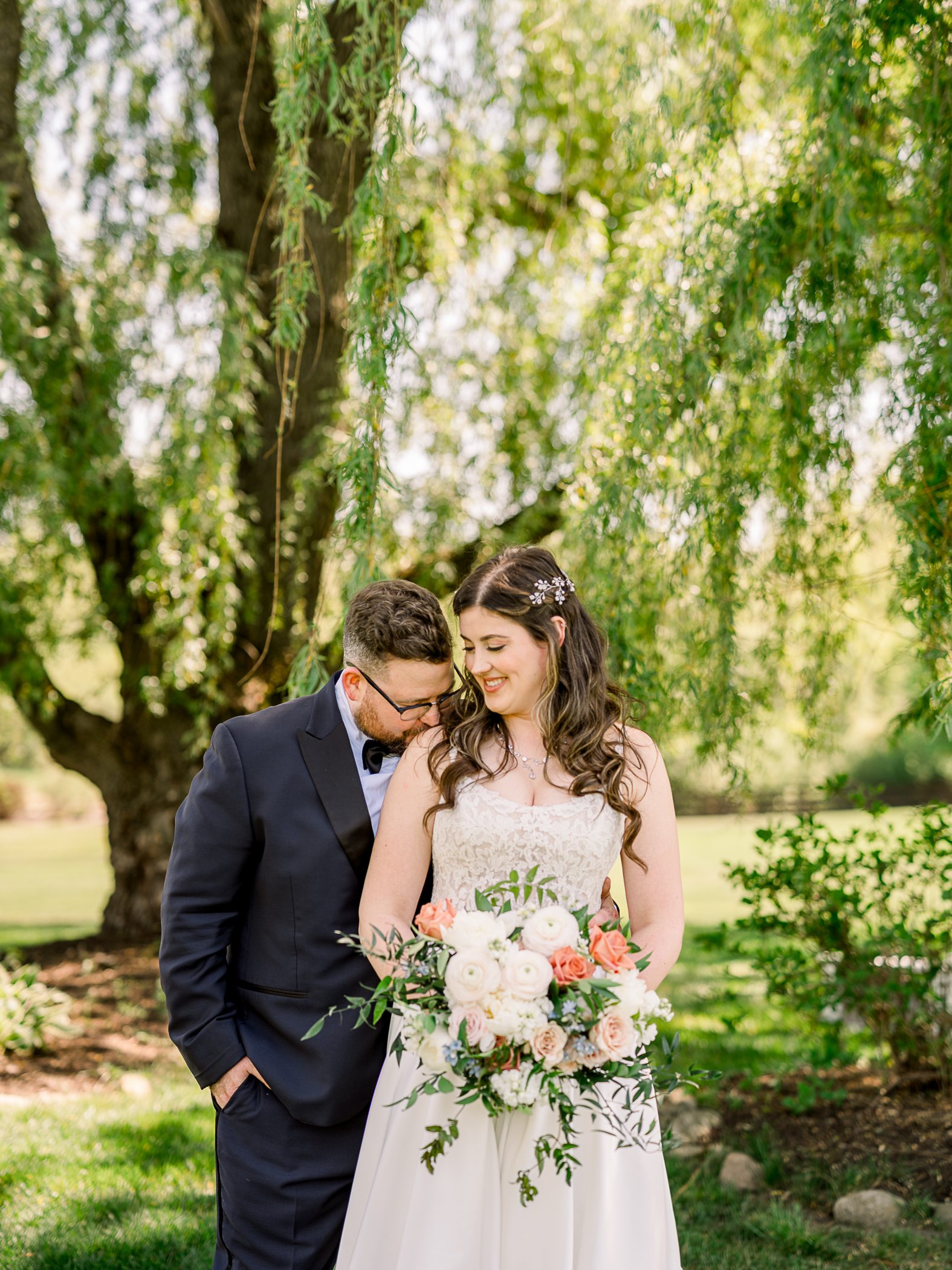 Harvest Moon Pond Spring Wedding